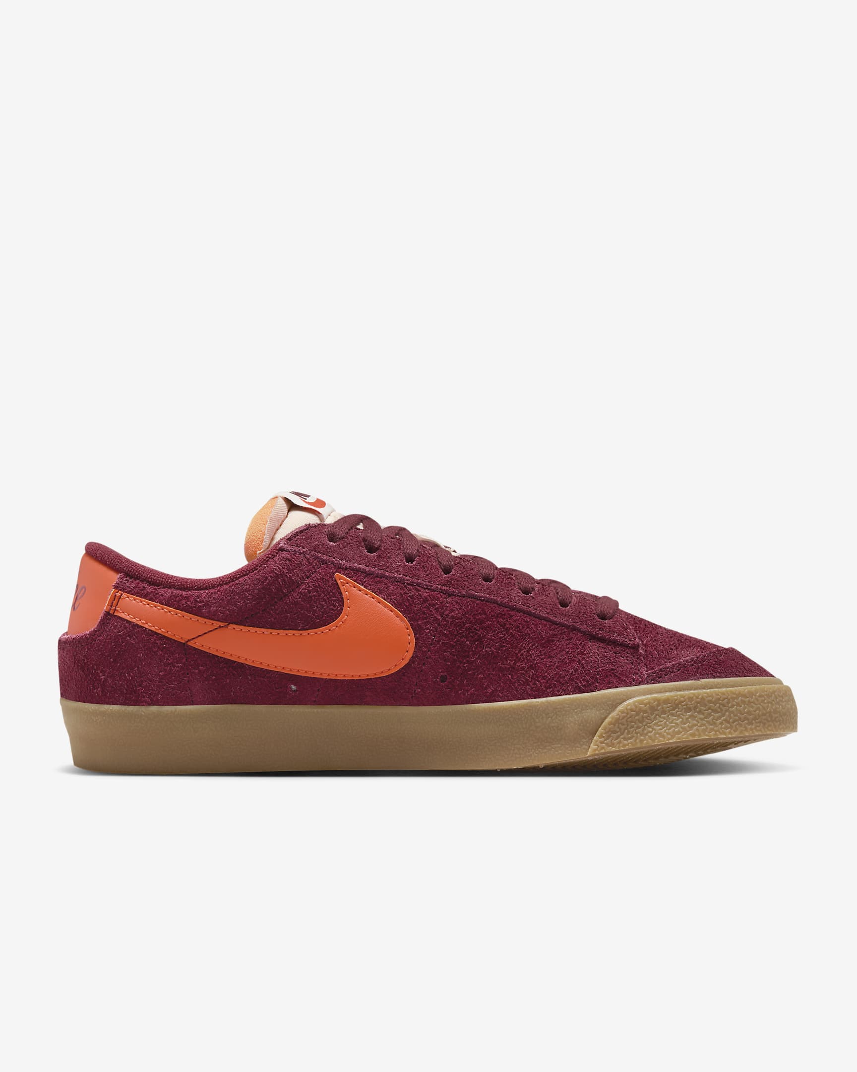 Nike Blazer Low '77 Vintage Women's Shoes - Team Red/Gum Light Brown/Team Orange/Safety Orange