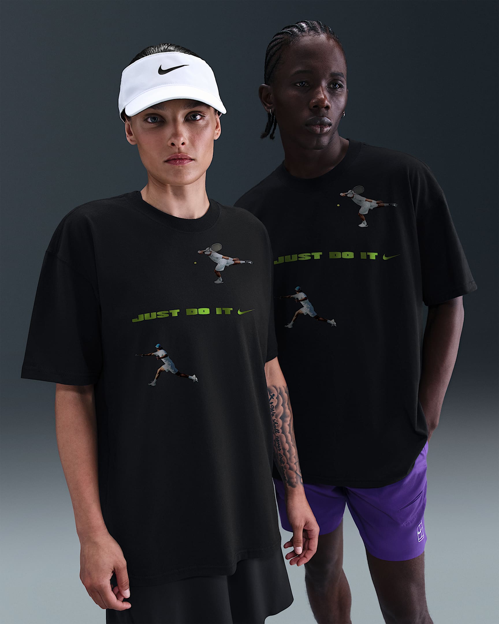 NikeCourt T-Shirt - Black