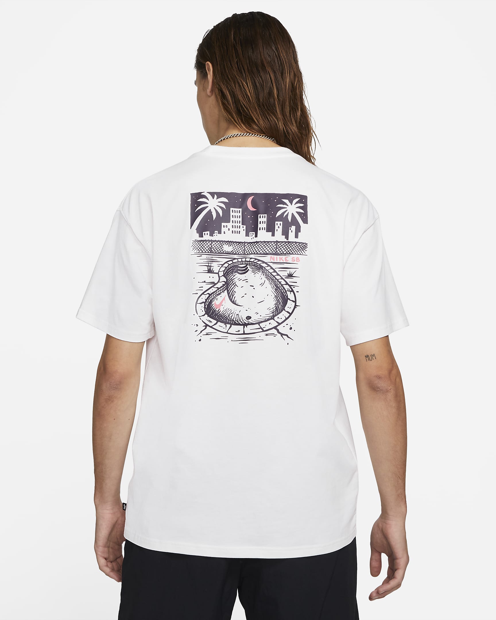 Nike SB Skate T-Shirt - White