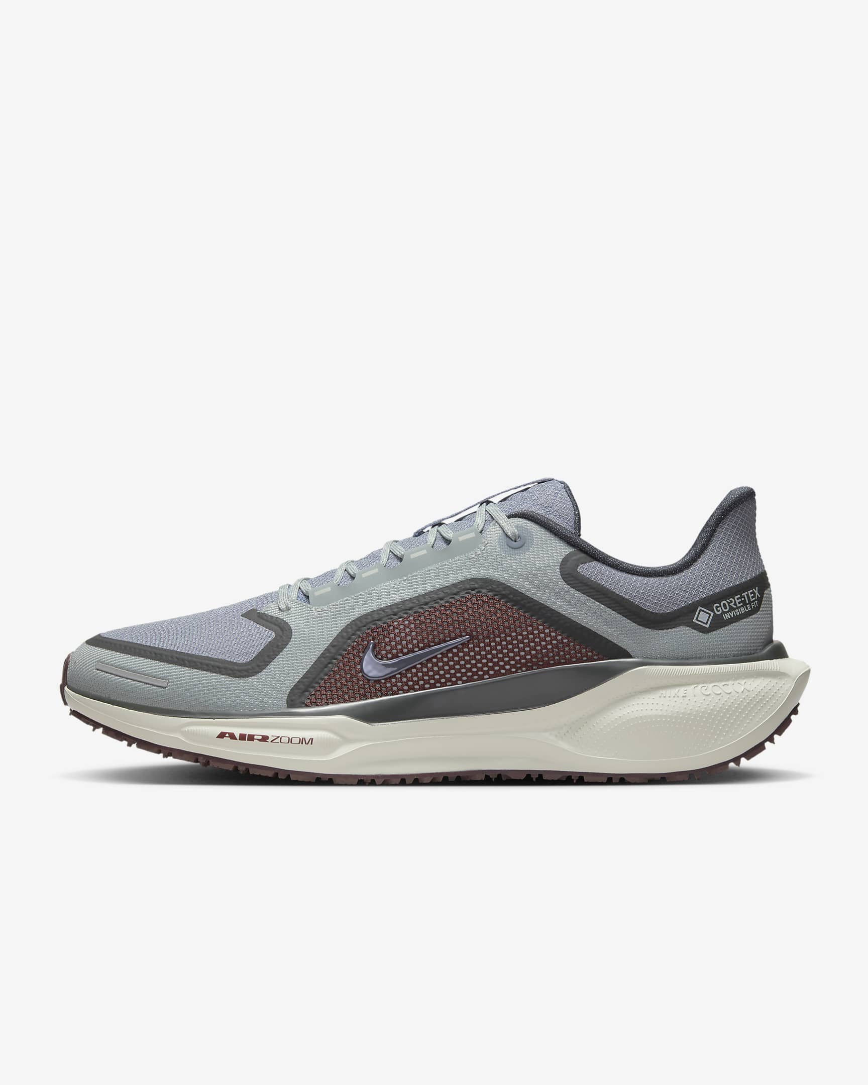 Nike Pegasus 41 GORE-TEX vízhatlan, országúti férfi futócipő - Light Pumice/Burgundy Crush/Dark Smoke Grey/Ashen Slate