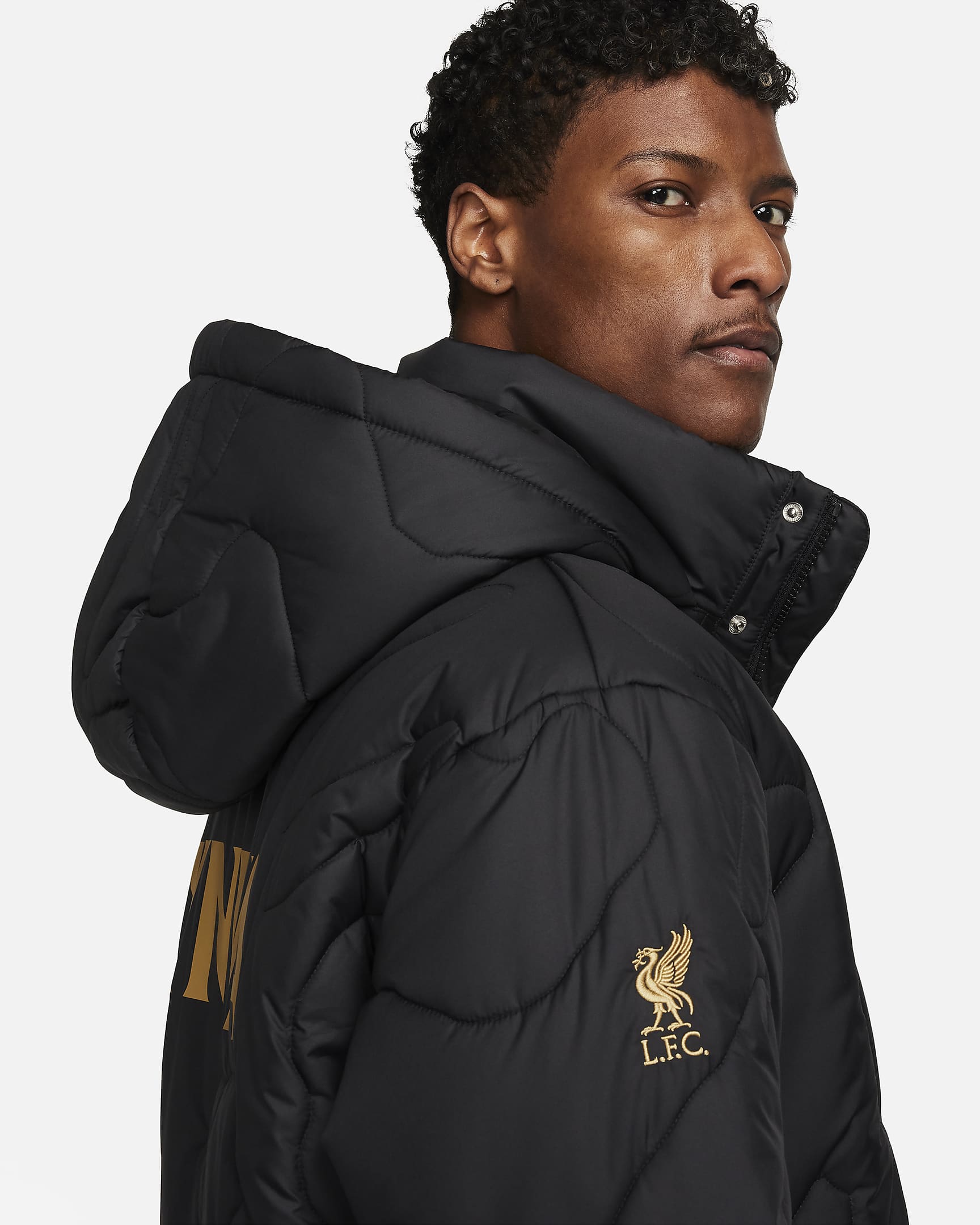 LeBron x Liverpool FC Men's Nike ThermaFIT ADV Repel Soccer Jacket