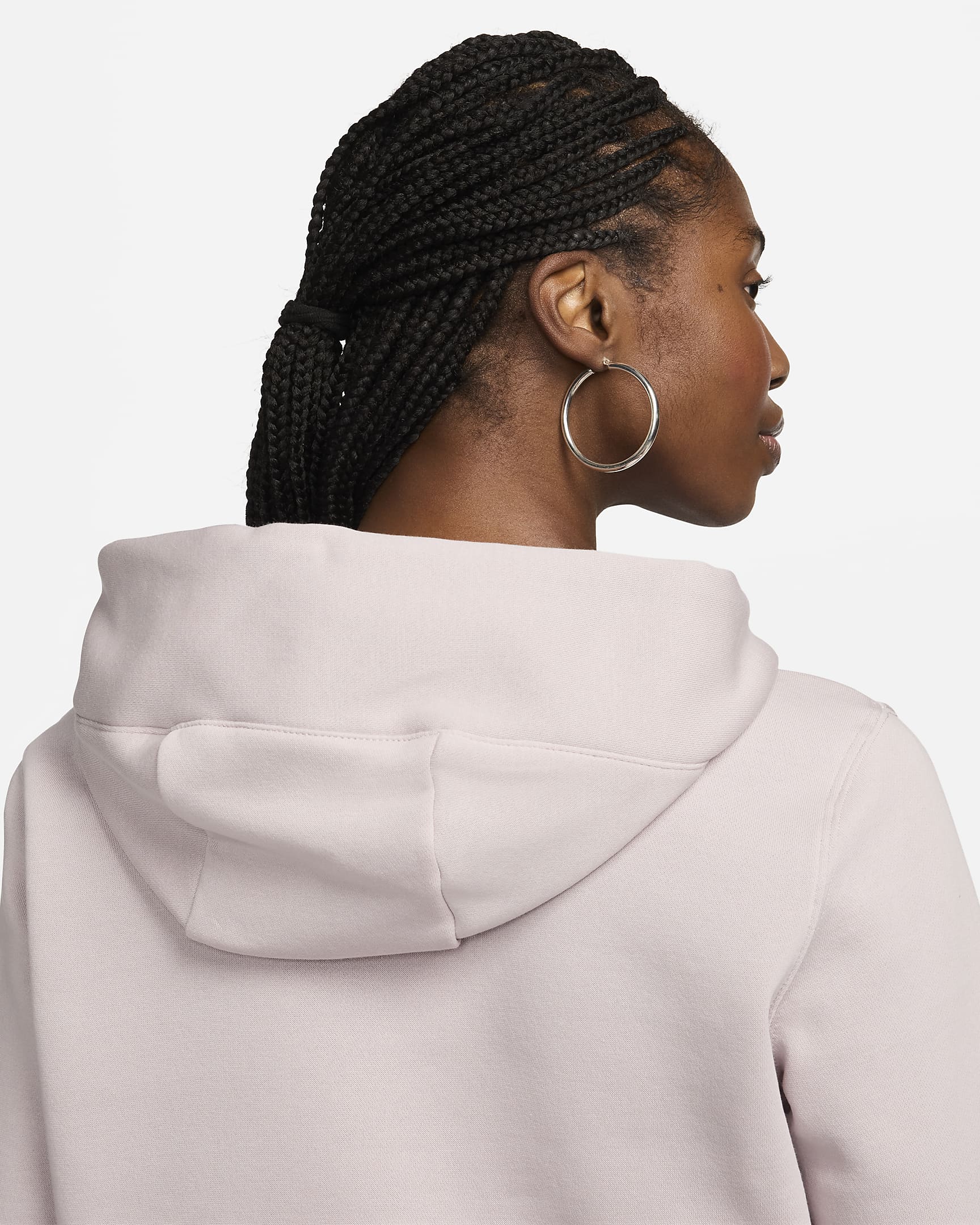 Sweat à capuche Nike Sportswear Phoenix Fleece pour femme - Platinum Violet/Sail