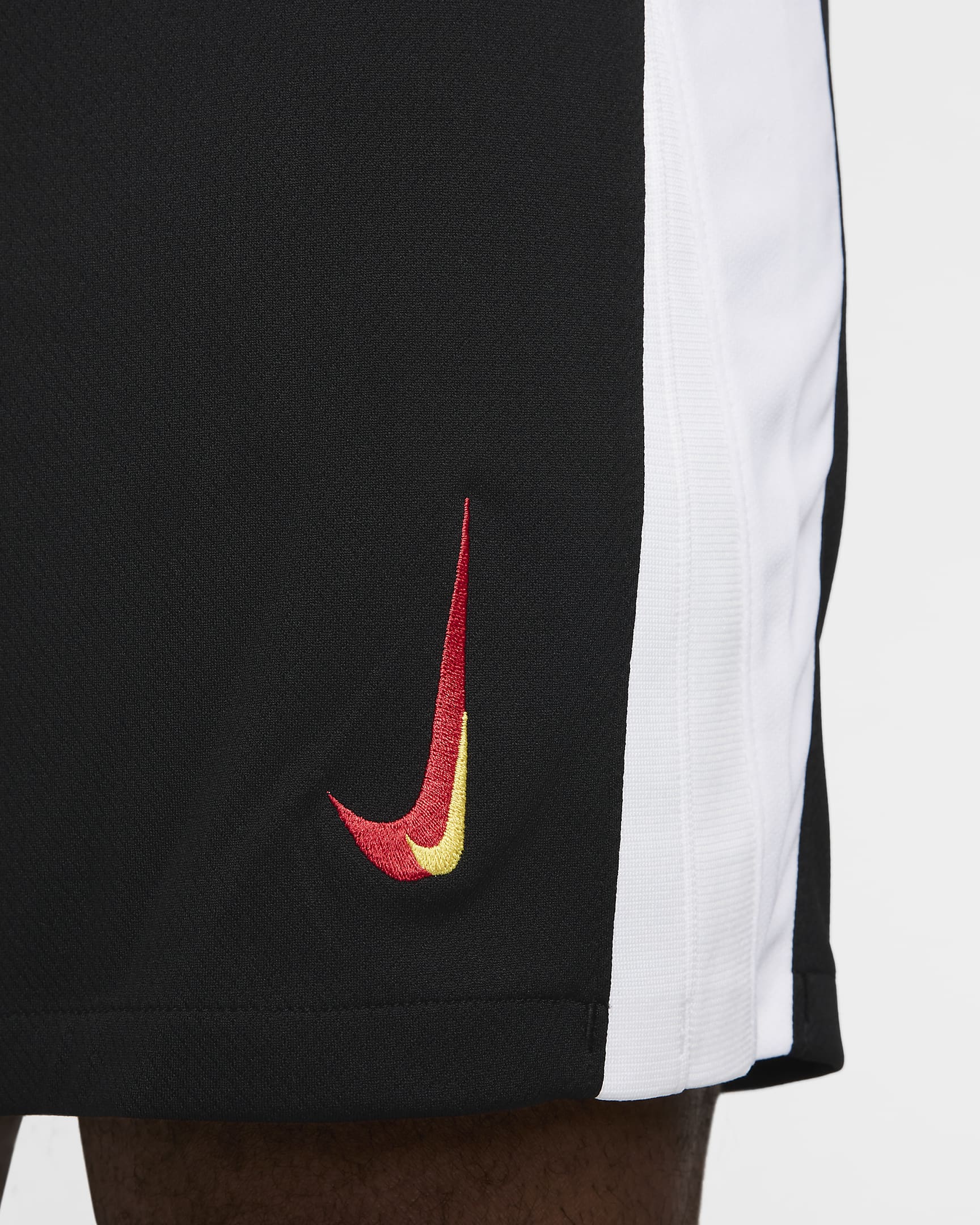 Short de foot replica Nike Dri-FIT Liverpool FC 2024/25 Stadium 3e tenue pour homme - Noir/Blanc/Global Red