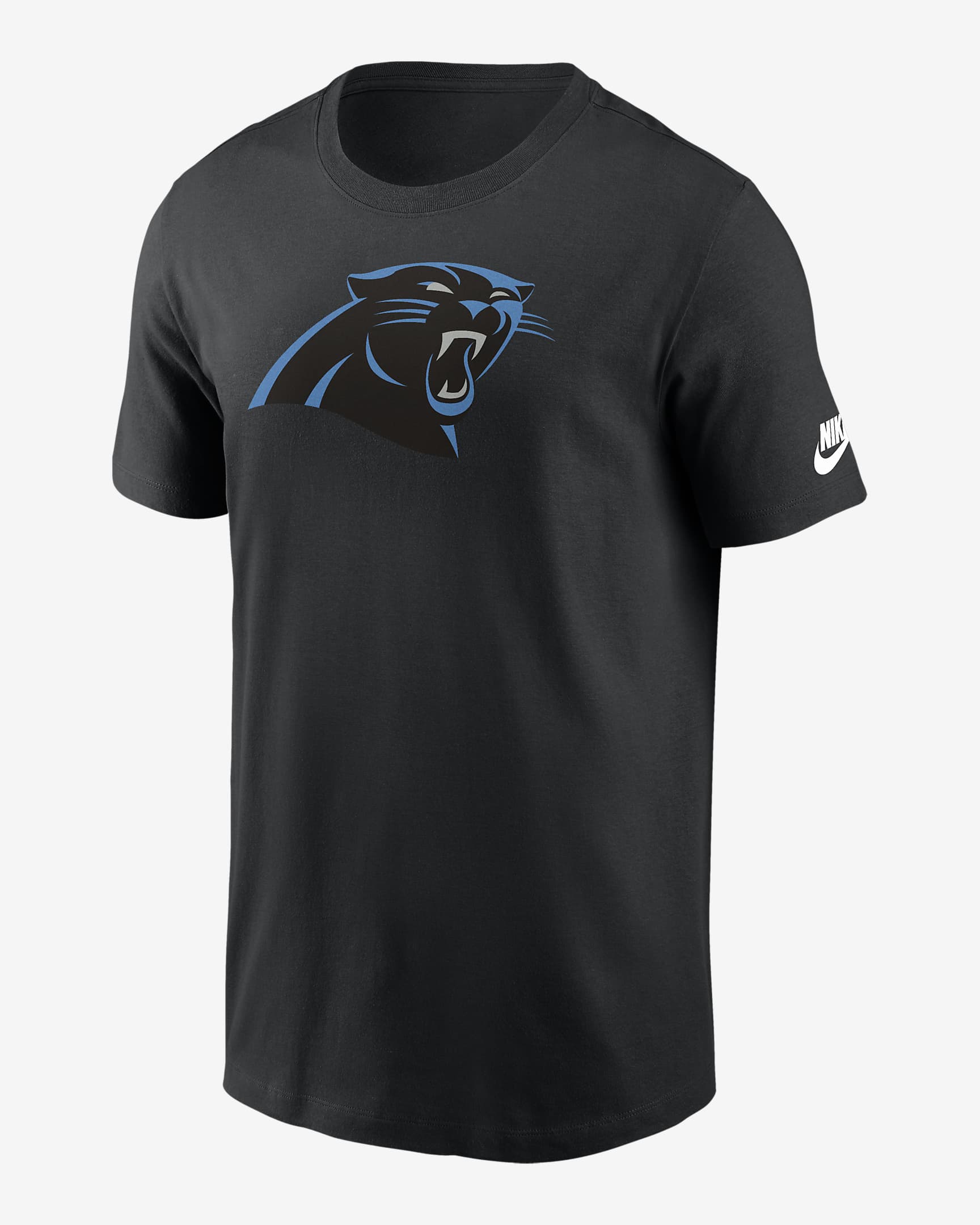 Carolina Panthers Rewind Logo Essential Men's Nike NFL TShirt.