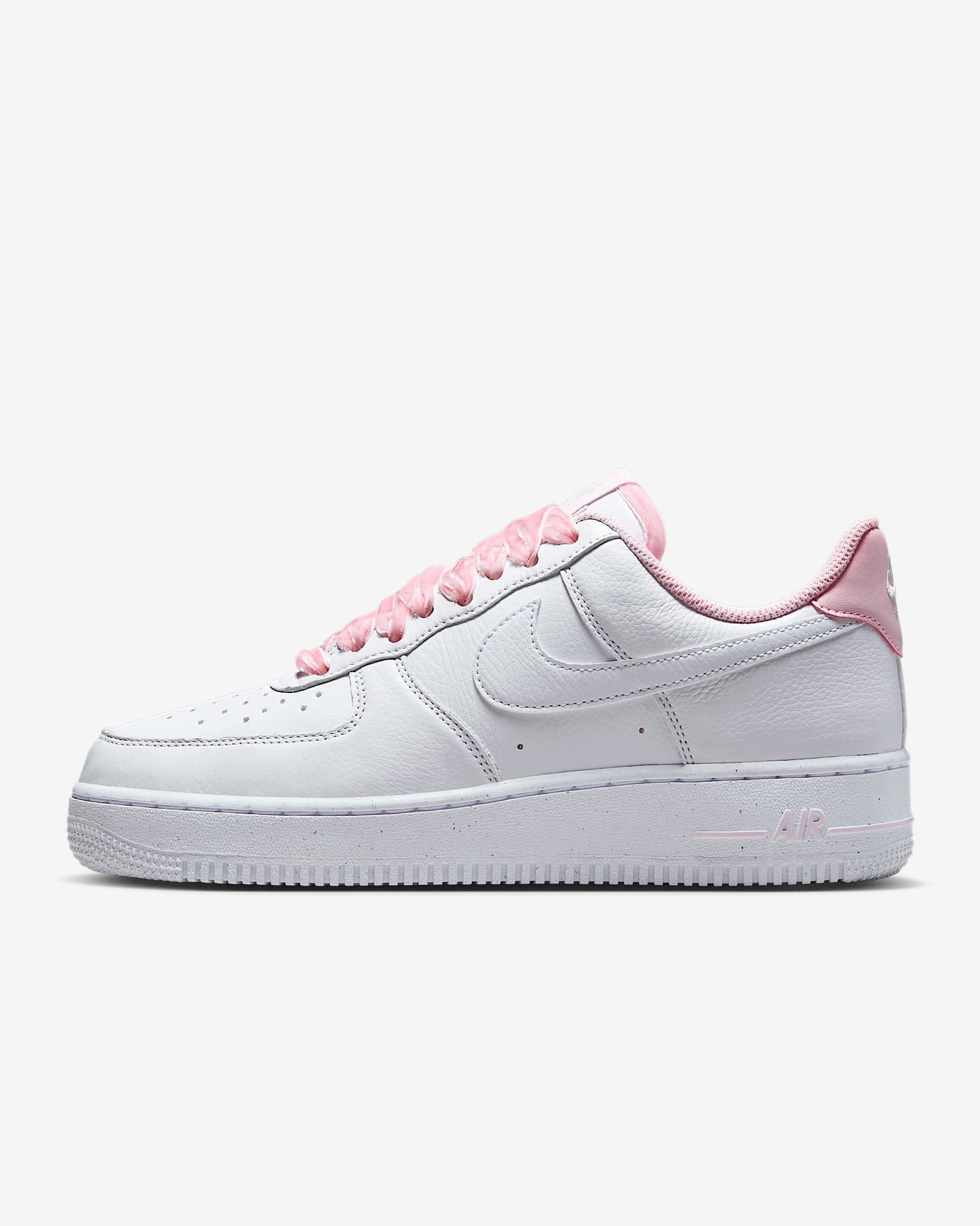 Nike Air Force 1 '07 Vintage Schuh (Damen) - Pink Foam/Grey Fog/Metallic Silver/Weiß