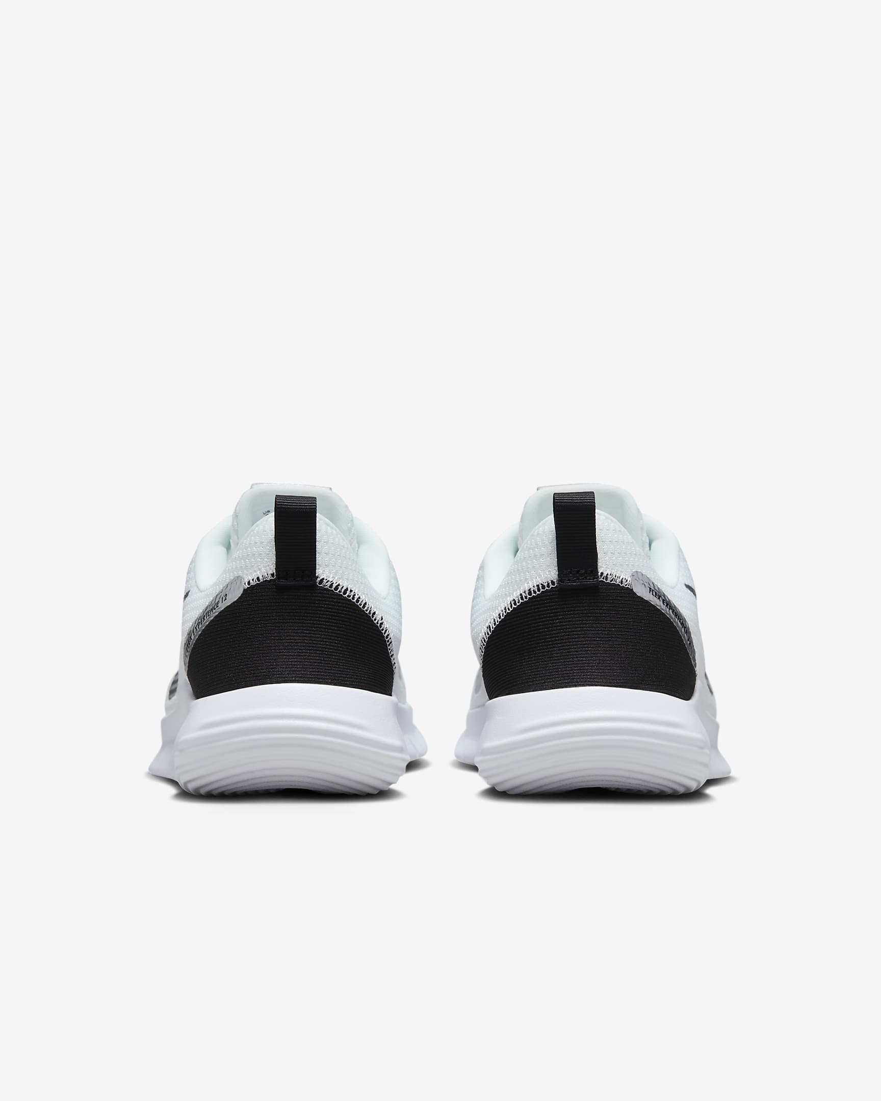 Nike Flex Experience Run 12 Premium Women's Road Running Shoes - Summit White/Black/White/Metallic Silver