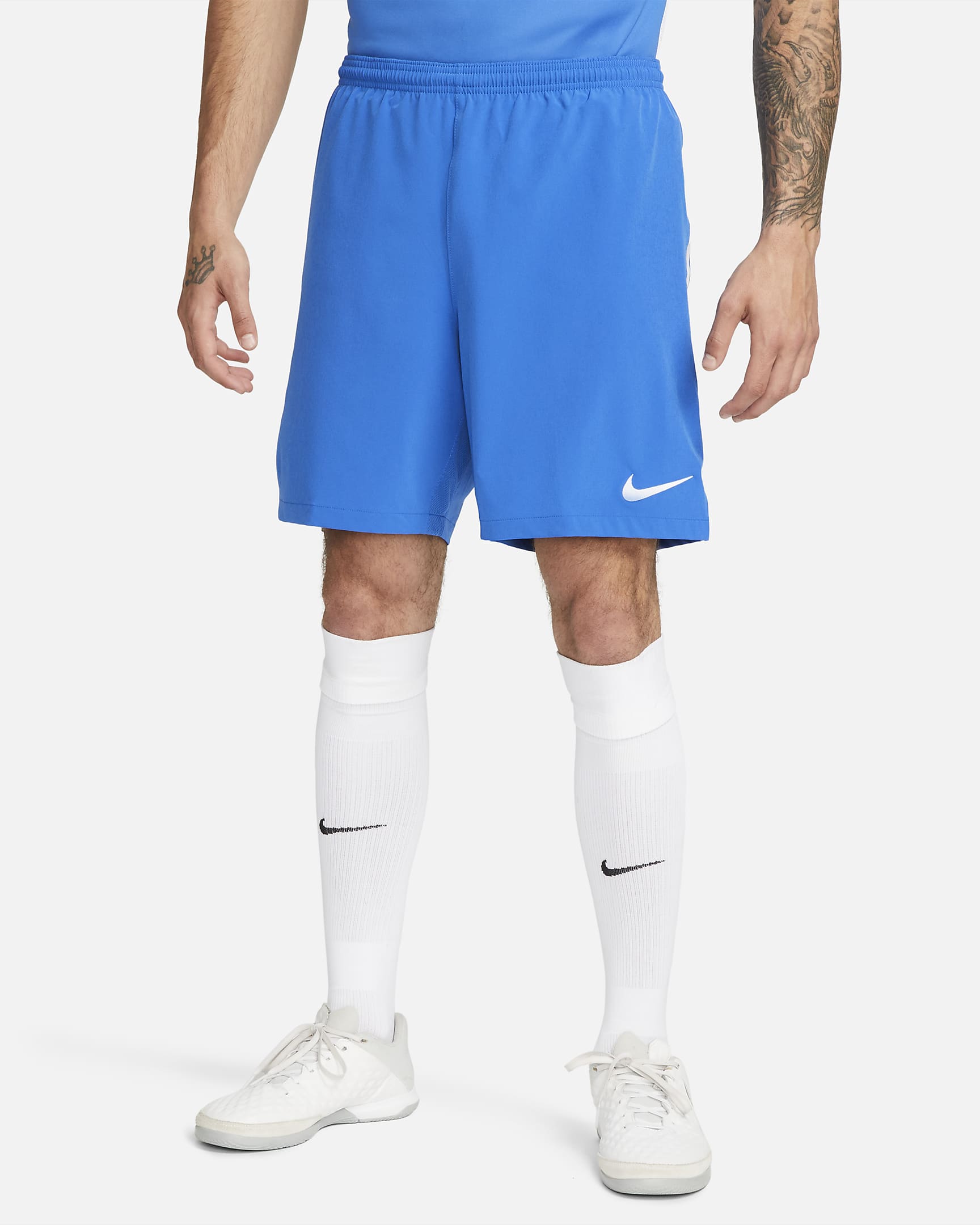Nike Dri-FIT Venom 3 Men's Woven Soccer Shorts - Royal Blue/White/White