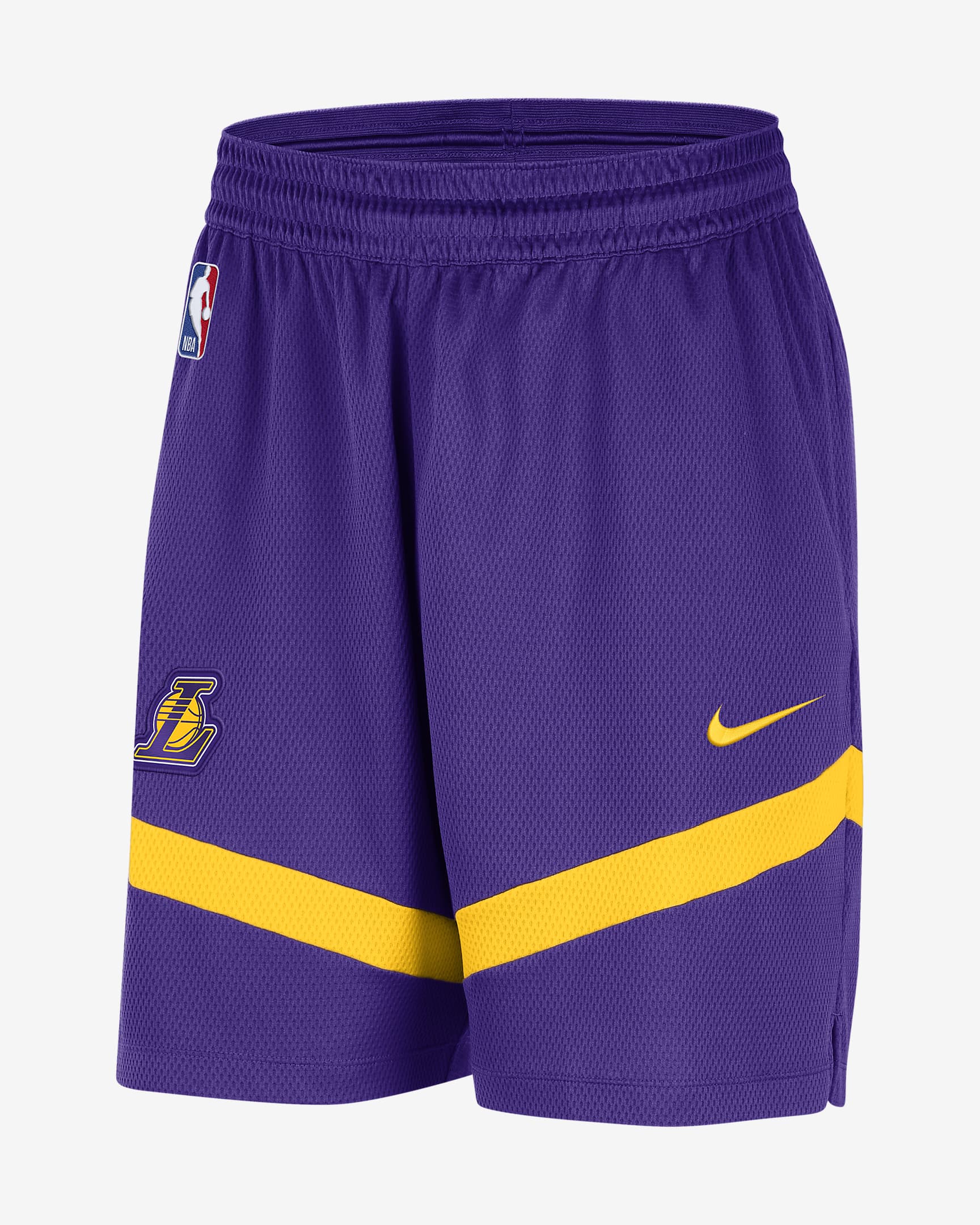Los Angeles Lakers Icon Practice Men's Nike Dri-FIT NBA 20.5cm (approx ...