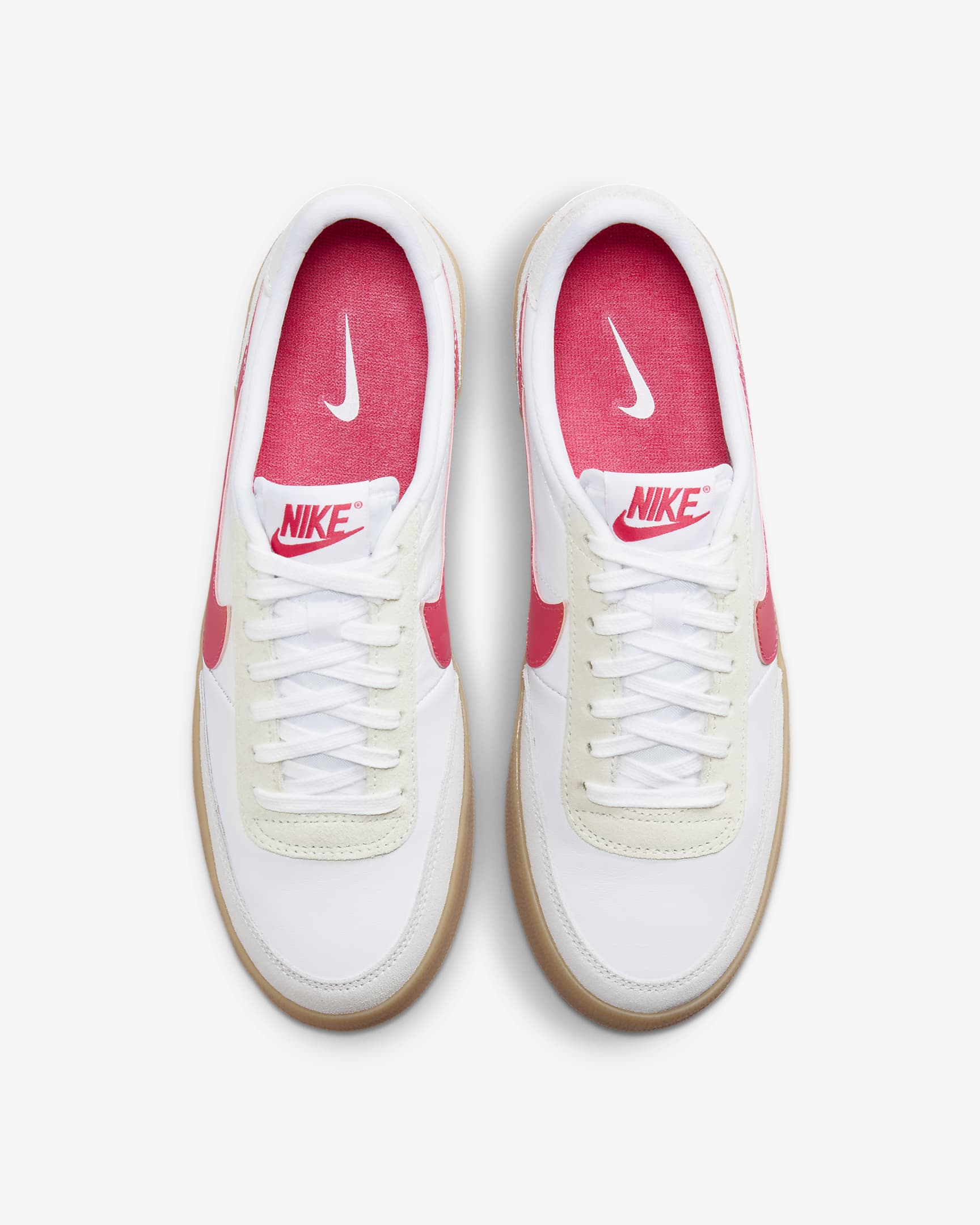 Tenis para mujer Nike Killshot 2 - Blanco/Amarillo goma/Amarillo goma/Rosa margarita