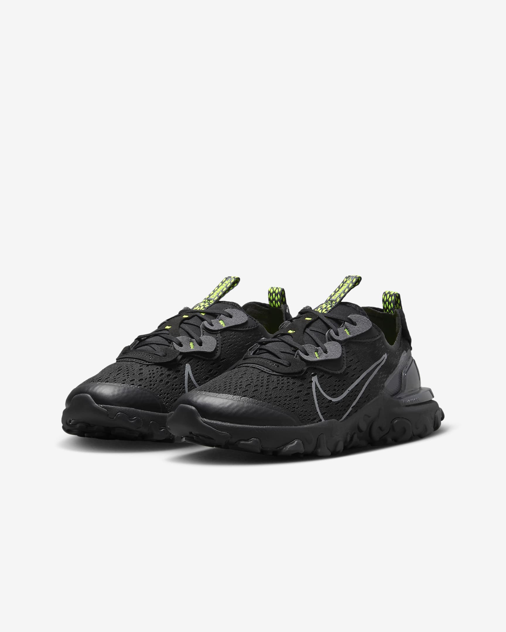 Chaussures Nike React Vision pour ado - Noir/Volt/Anthracite/Dark Grey