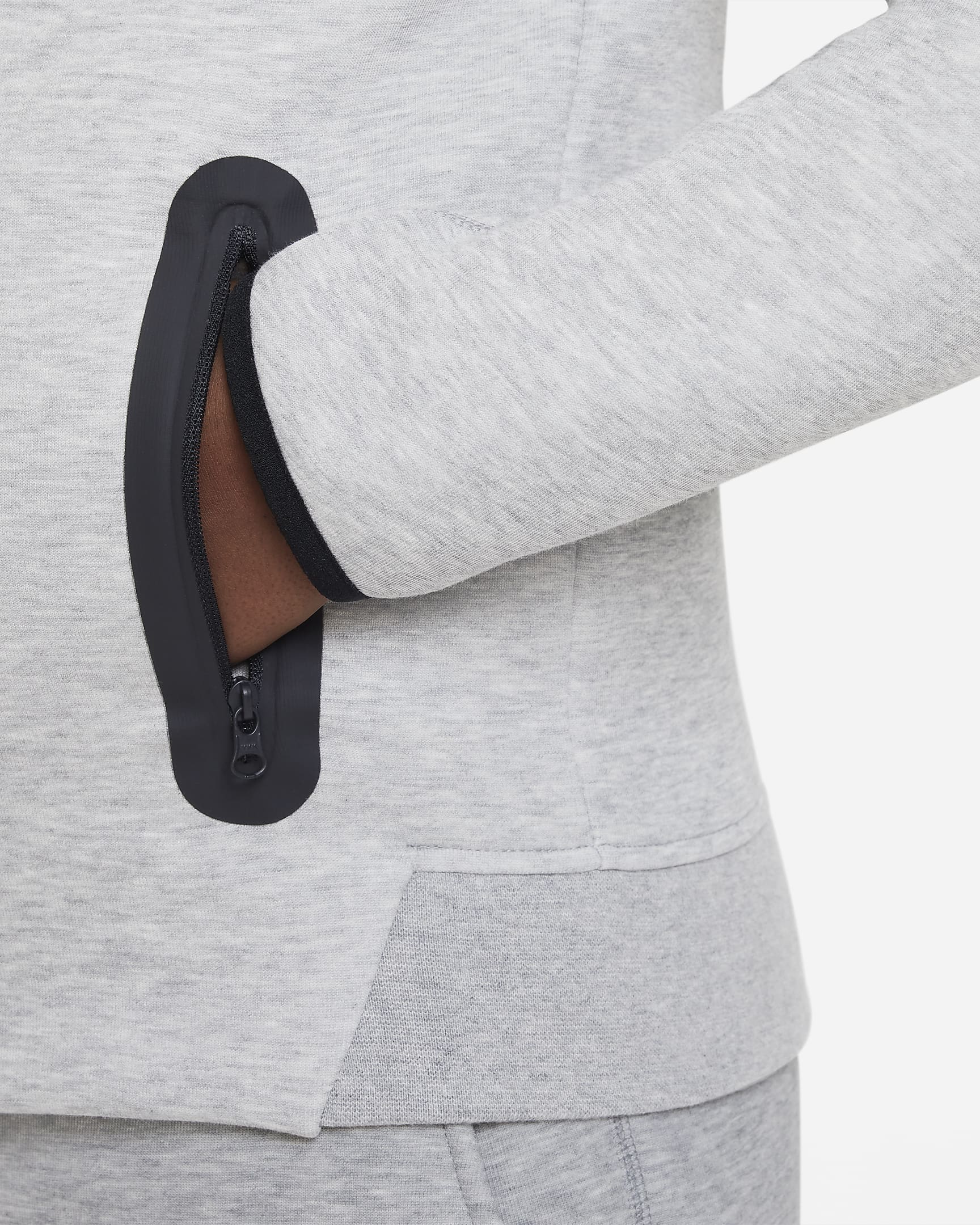 Nike Sportswear Tech Fleece Big Kids' (Boys') Full-Zip Hoodie (Extended ...