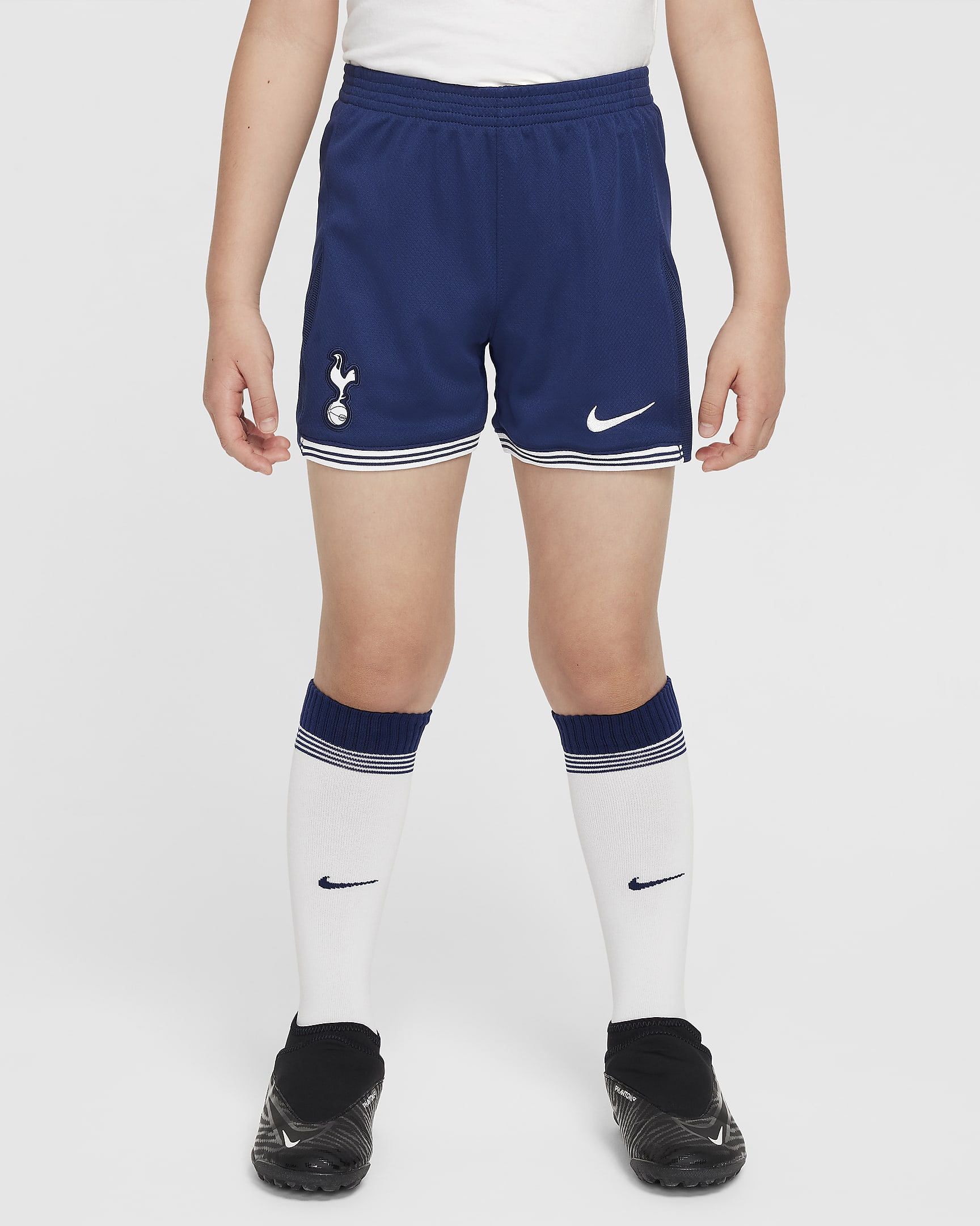 Primera equipación Stadium Tottenham Hotspur 2024/25 Equipación de tres piezas Replica Nike Football - Niño/a pequeño/a - Blanco/Binary Blue/Binary Blue