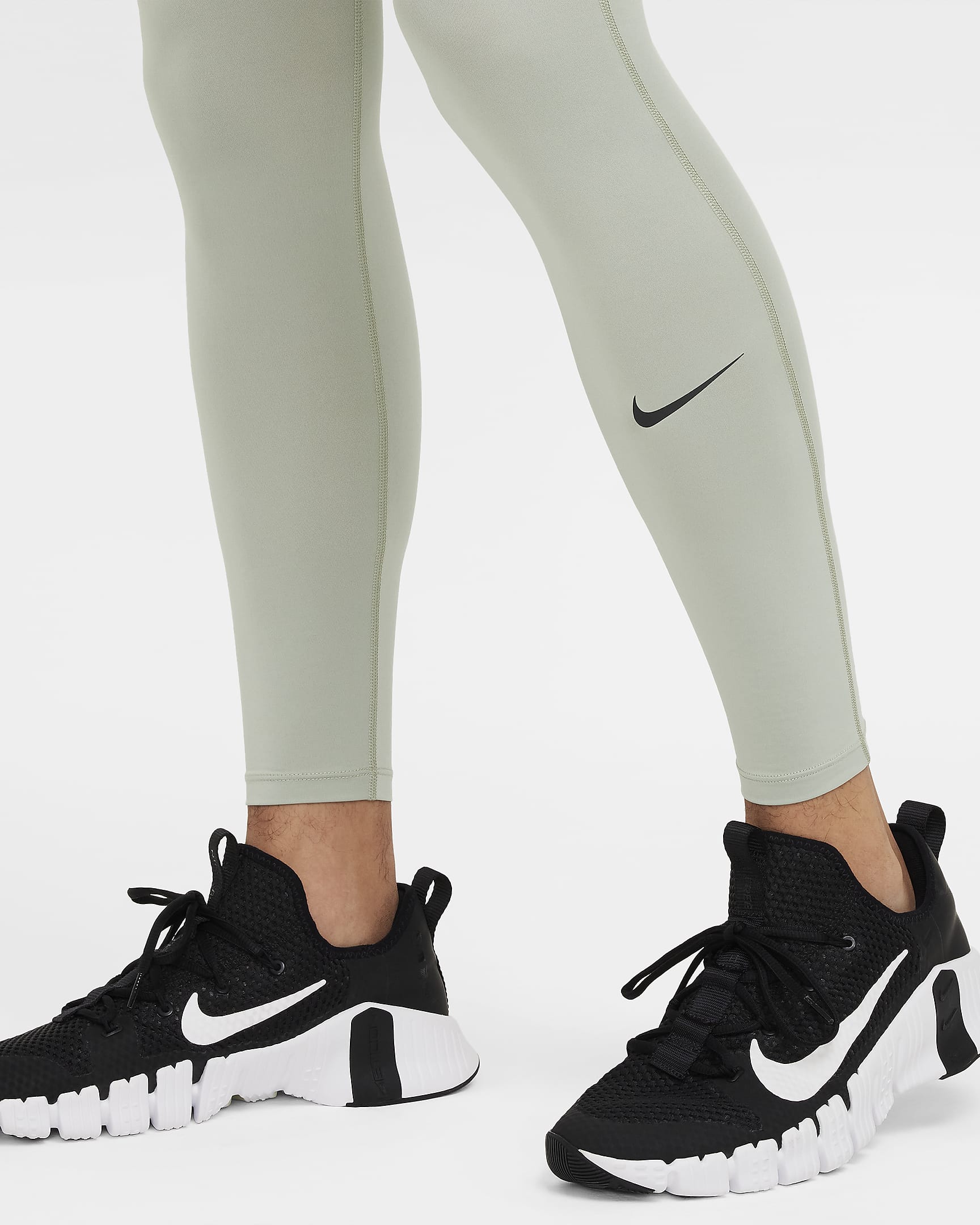 Nike Pro Men's Dri-FIT Fitness Tights - Jade Horizon/Black