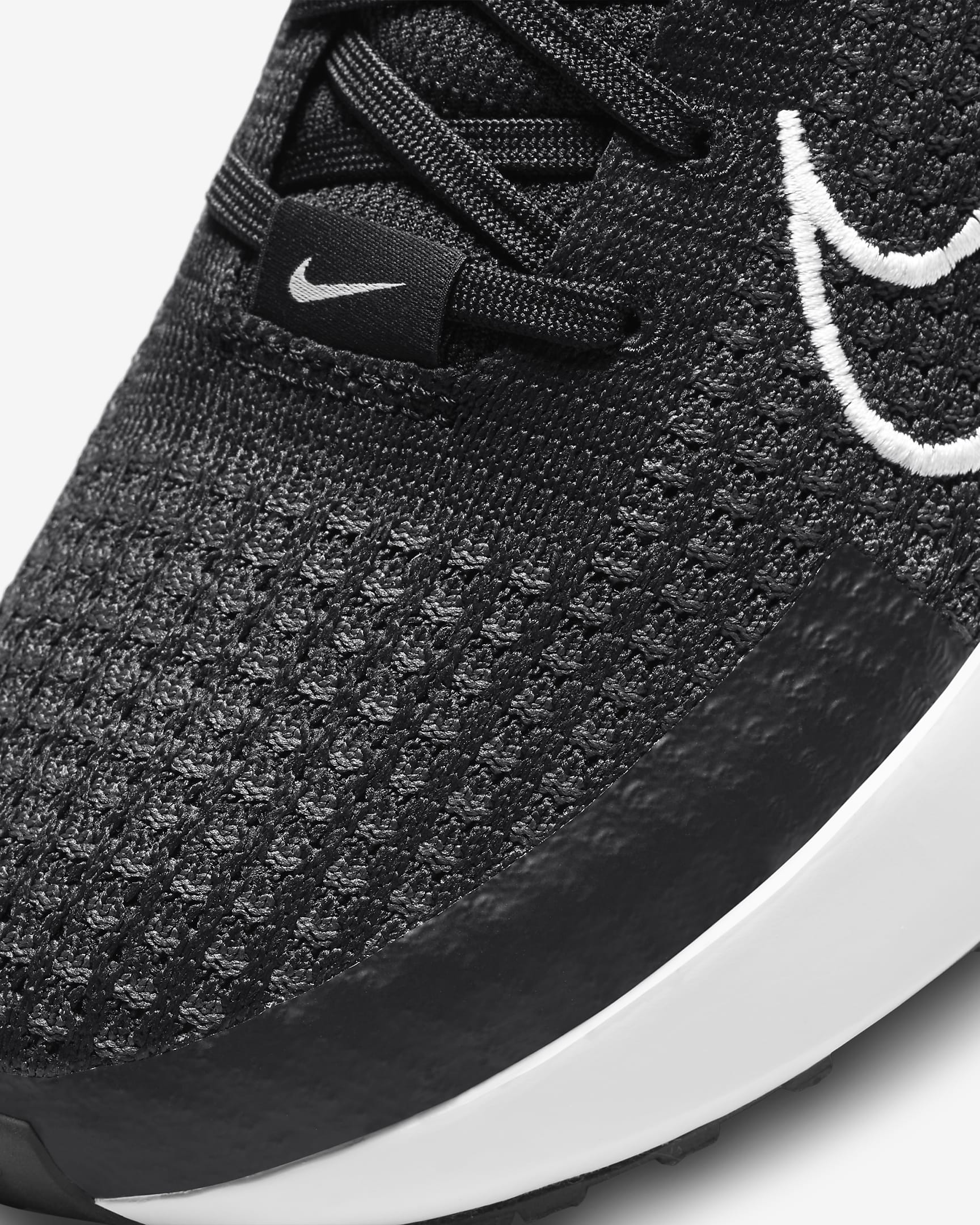 Tenis de correr en pavimento para mujer Nike Interact Run - Negro/Antracita/Blanco