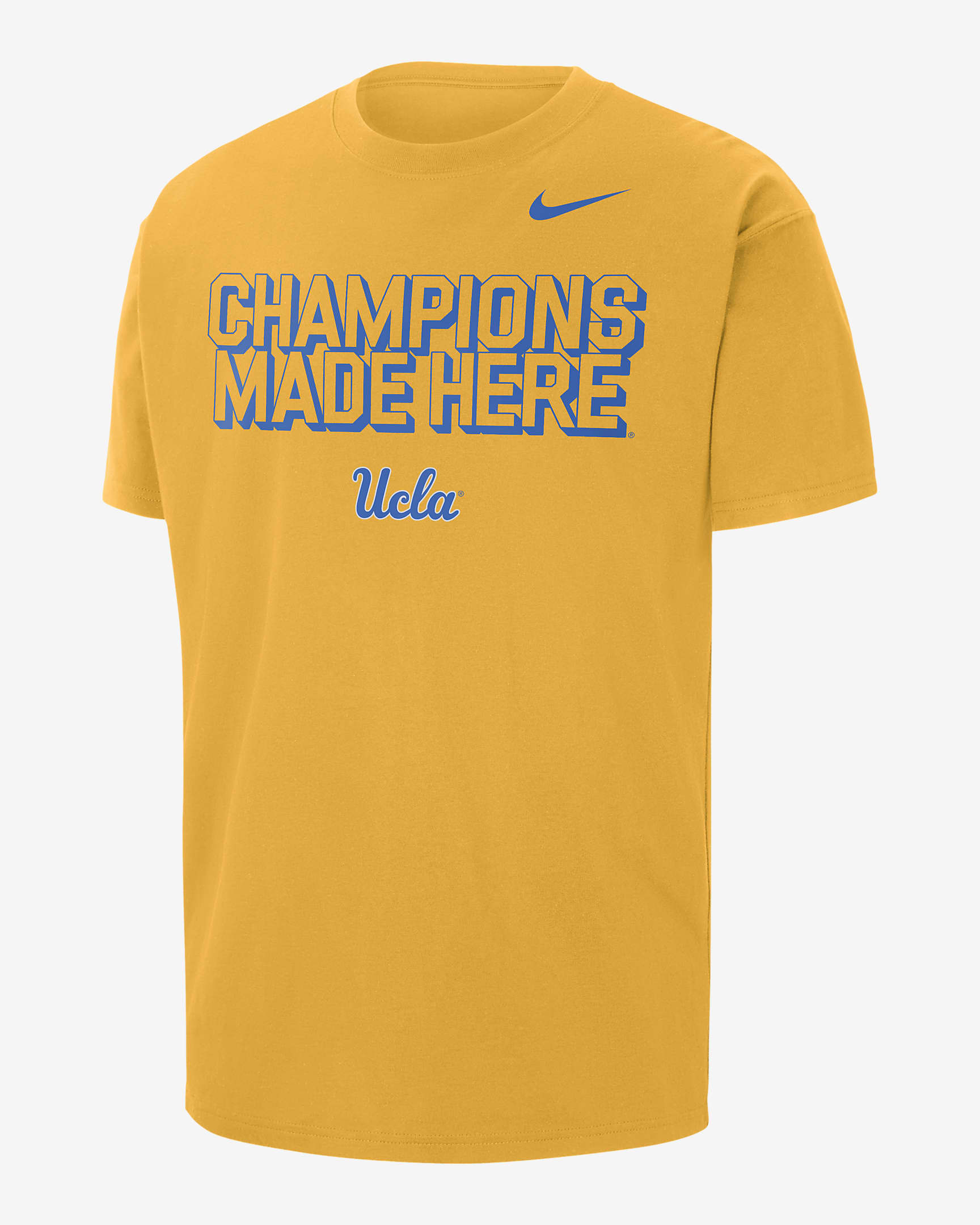 UCLA Men's Nike College Max90 Crew-Neck T-Shirt. Nike.com