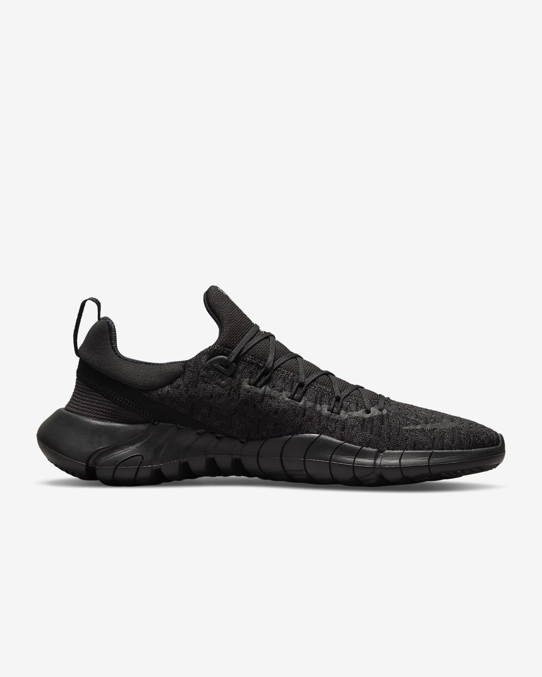 Nike Free Run 5.0 Herren-Straßenlaufschuh - Schwarz/Off Noir/Schwarz