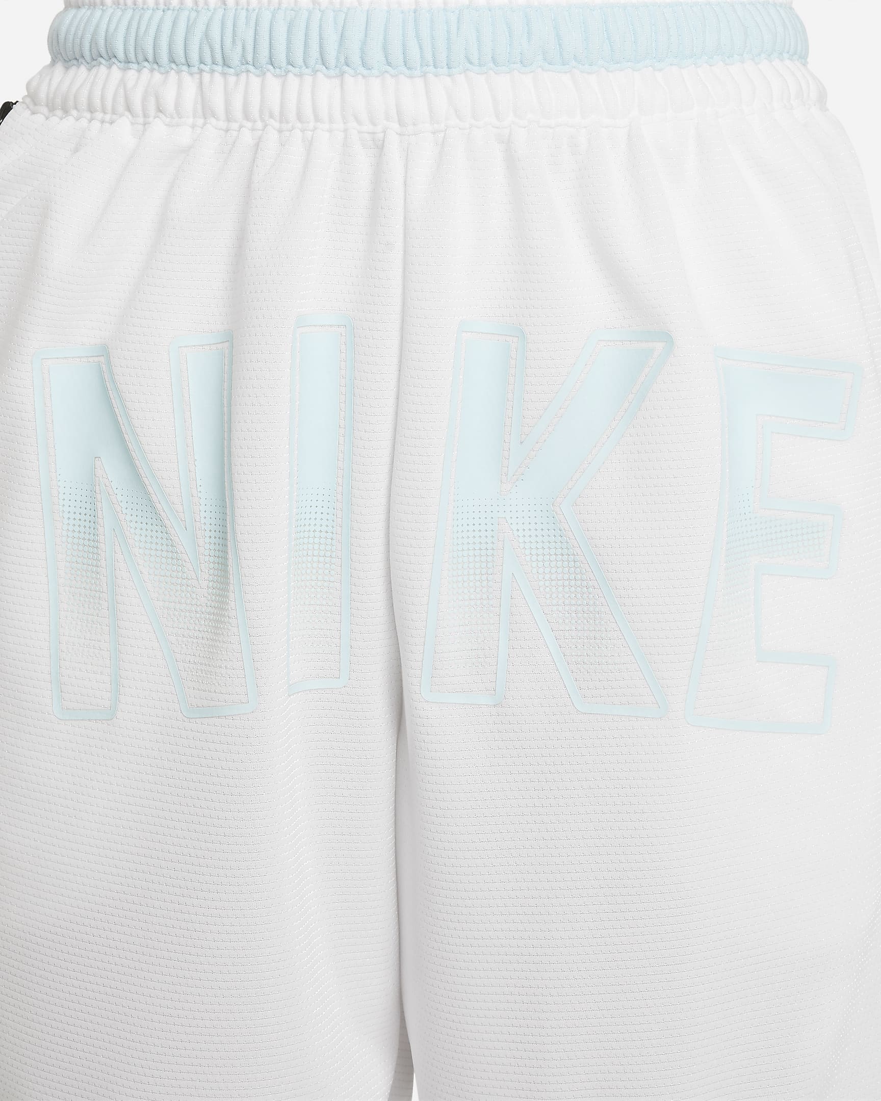 Nike DNA Culture of Basketball Older Kids' Dri-FIT Shorts - White/Glacier Blue