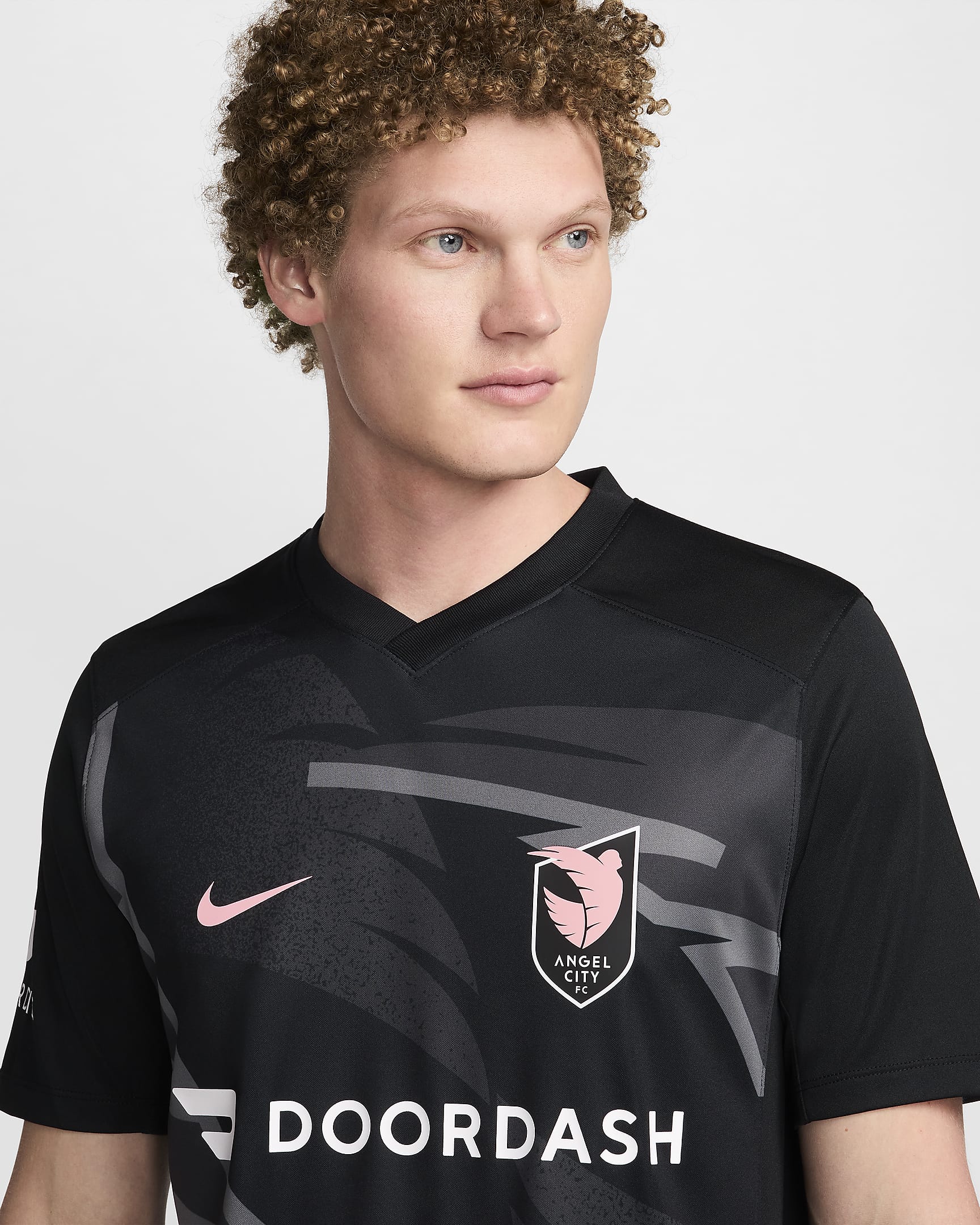 Angel City FC 2024 Stadium Primary Men's Nike Dri-FIT NWSL Replica Jersey - Black