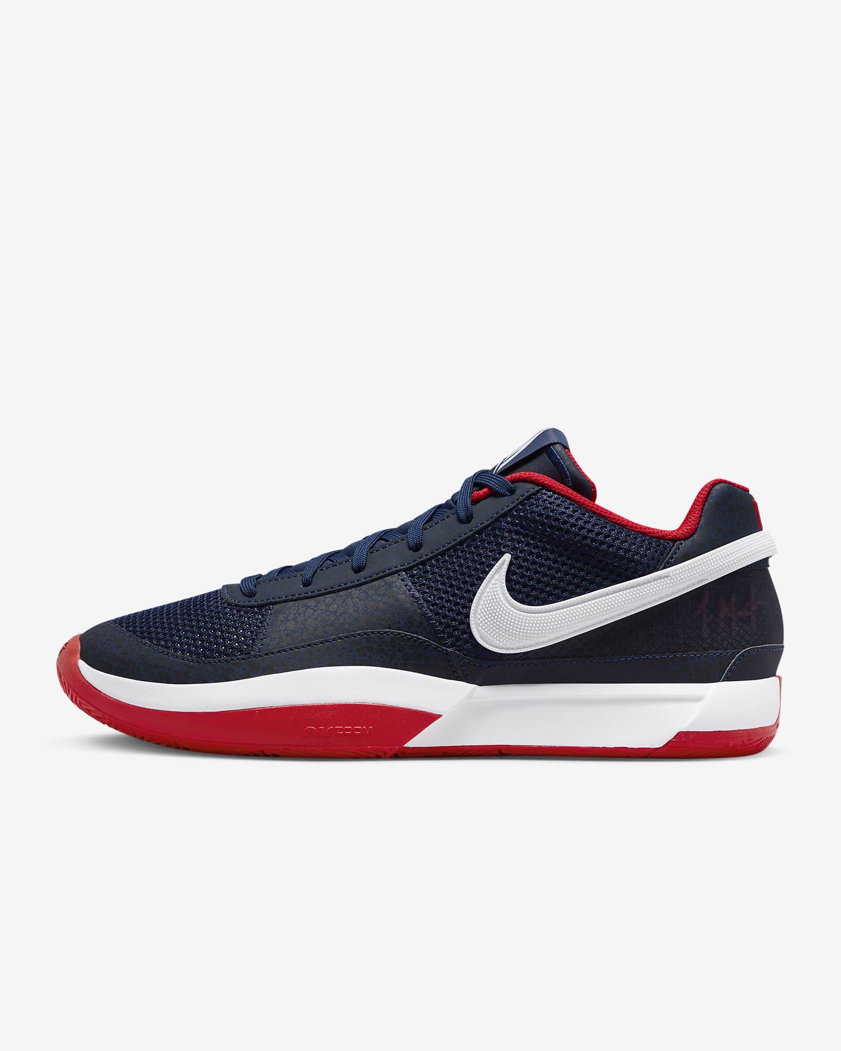 Chaussure de basket Ja 1 - Midnight Navy/University Red/Blanc