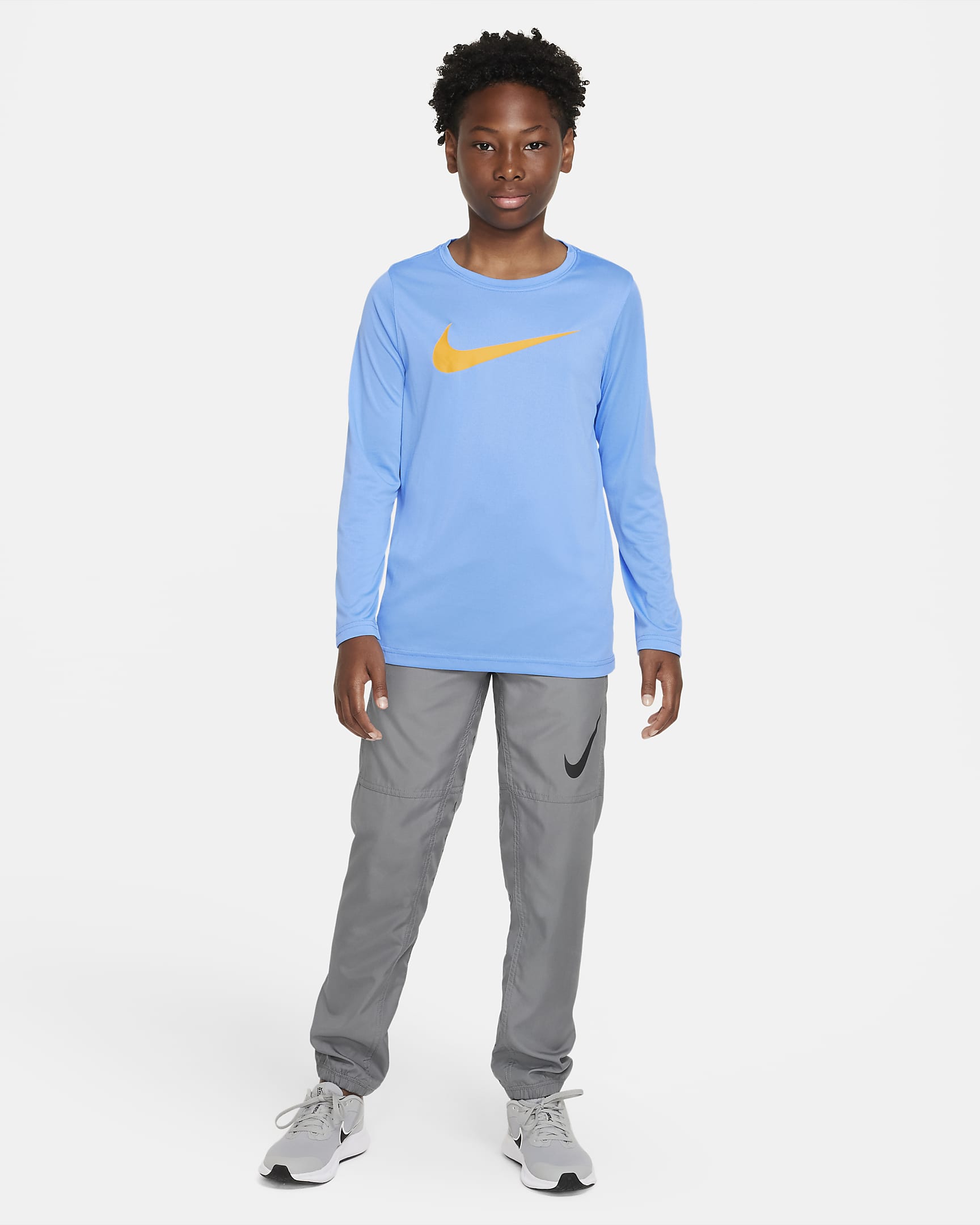 Nike Dri-FIT Big Kids' Long-Sleeve Training T-Shirt. Nike.com