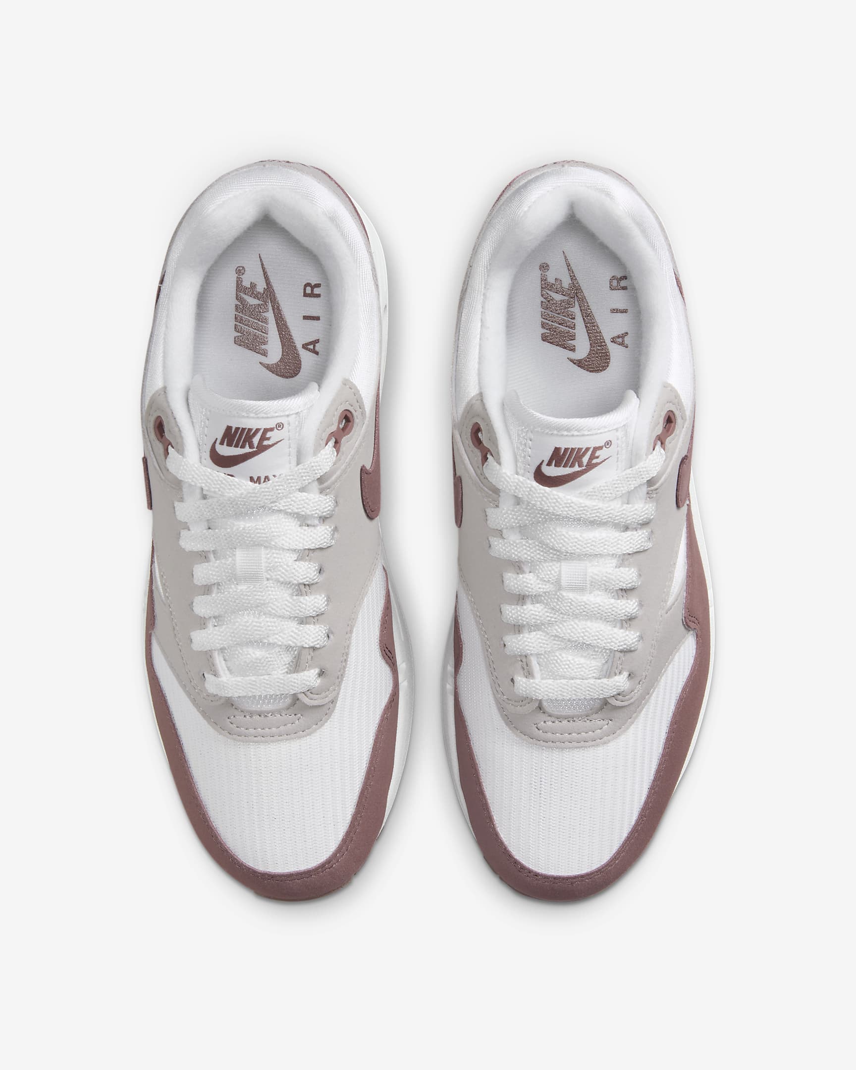 Chaussure Nike Air Max 1 pour femme - Summit White/Light Iron Ore/Smokey Mauve