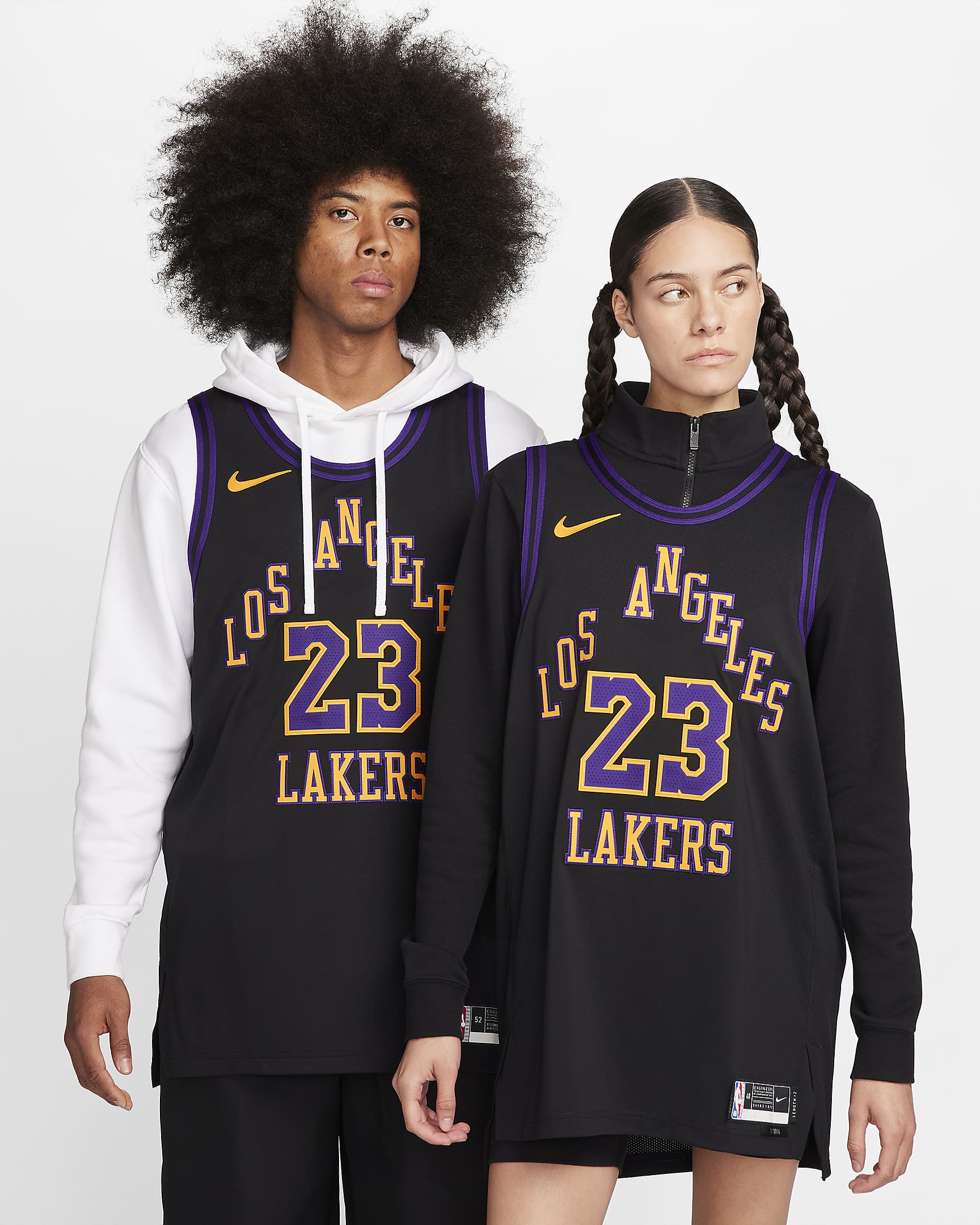 Lebron James Los Angeles Lakers 2023/24 City Edition Men's Nike Dri-FIT ...