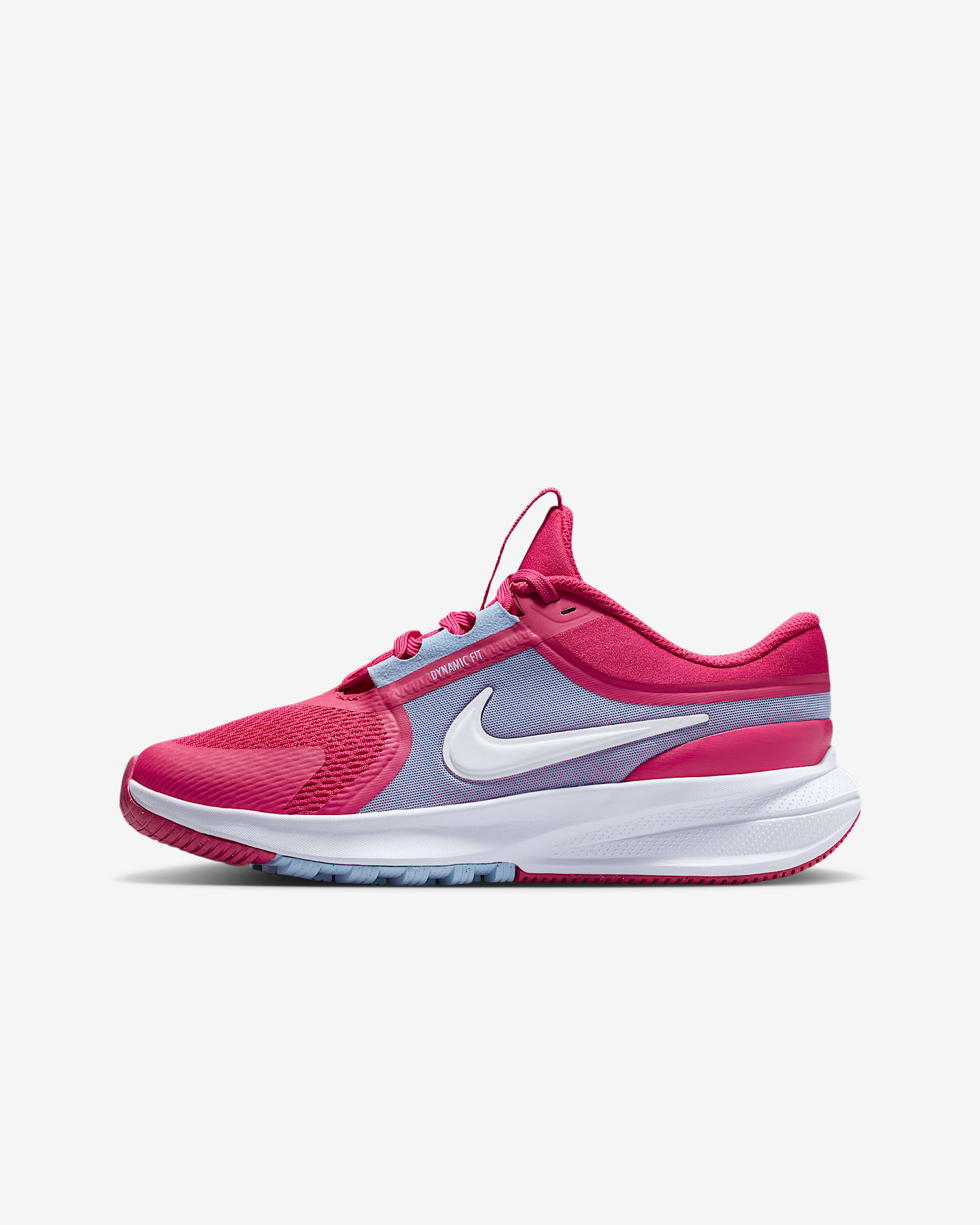 Nike Star Runner 5 Big Kids' Running Shoes - Rush Pink/Aluminum/White