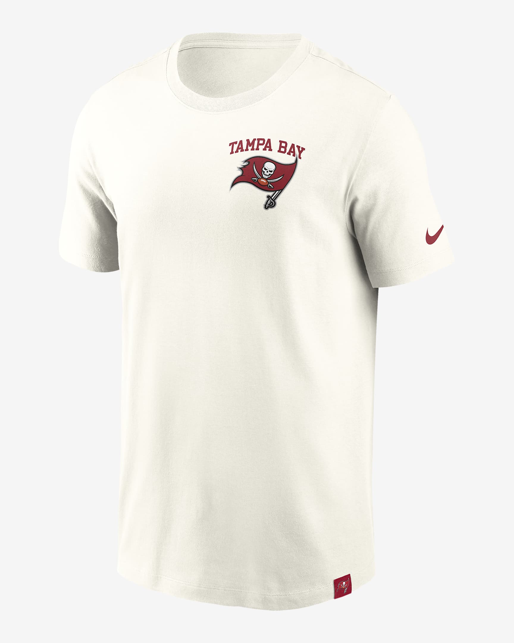 Tampa Bay Buccaneers Blitz Essential Men's Nike NFL T-Shirt - Cream
