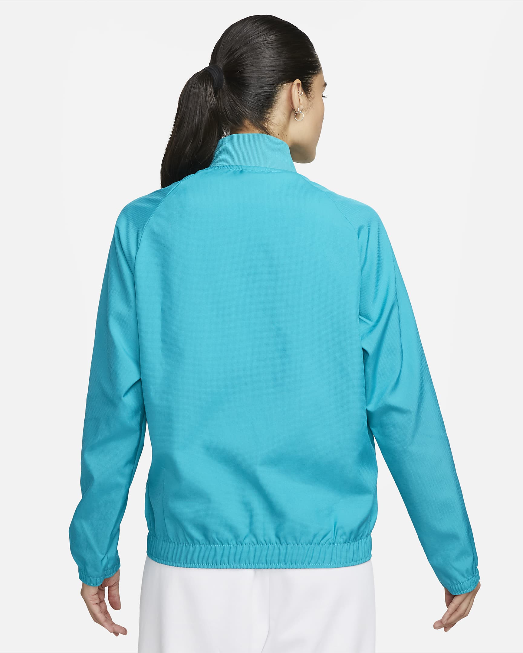 F.C. Barcelona Third Women's Nike Football Woven Jacket - Energy/Thunder Blue