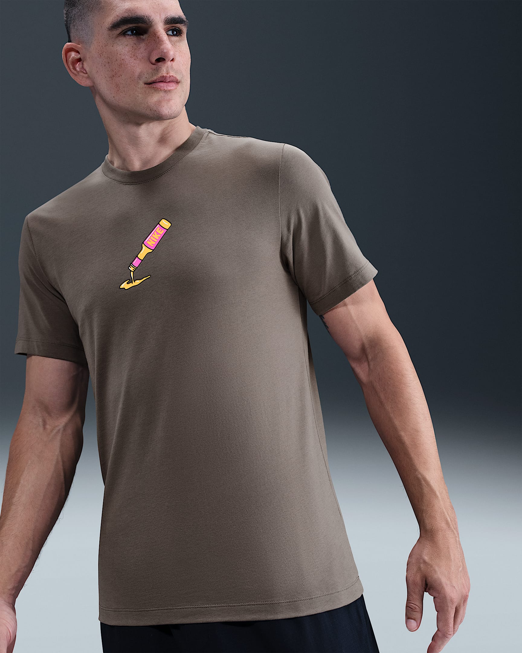 Nike Sportswear T-Shirt - Cave Stone