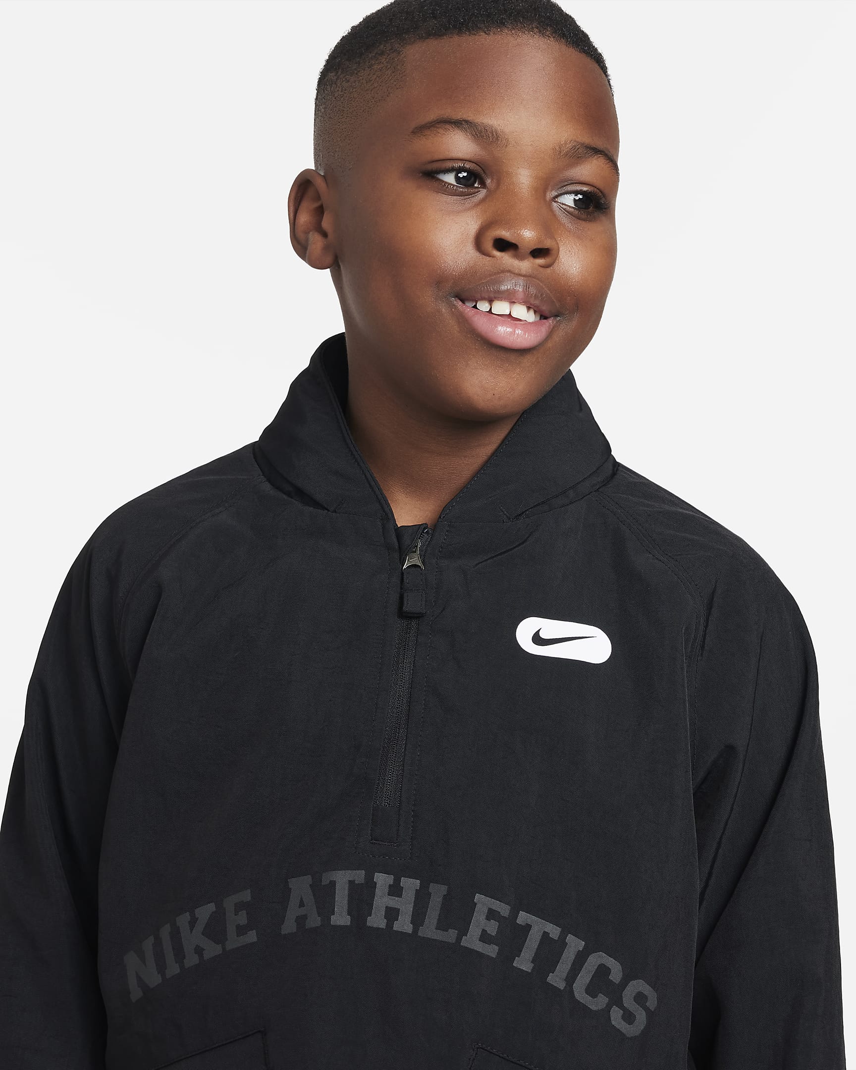 Nike Athletics Repel Big Kids' (Boys') 1/2-Zip Training Hoodie ...