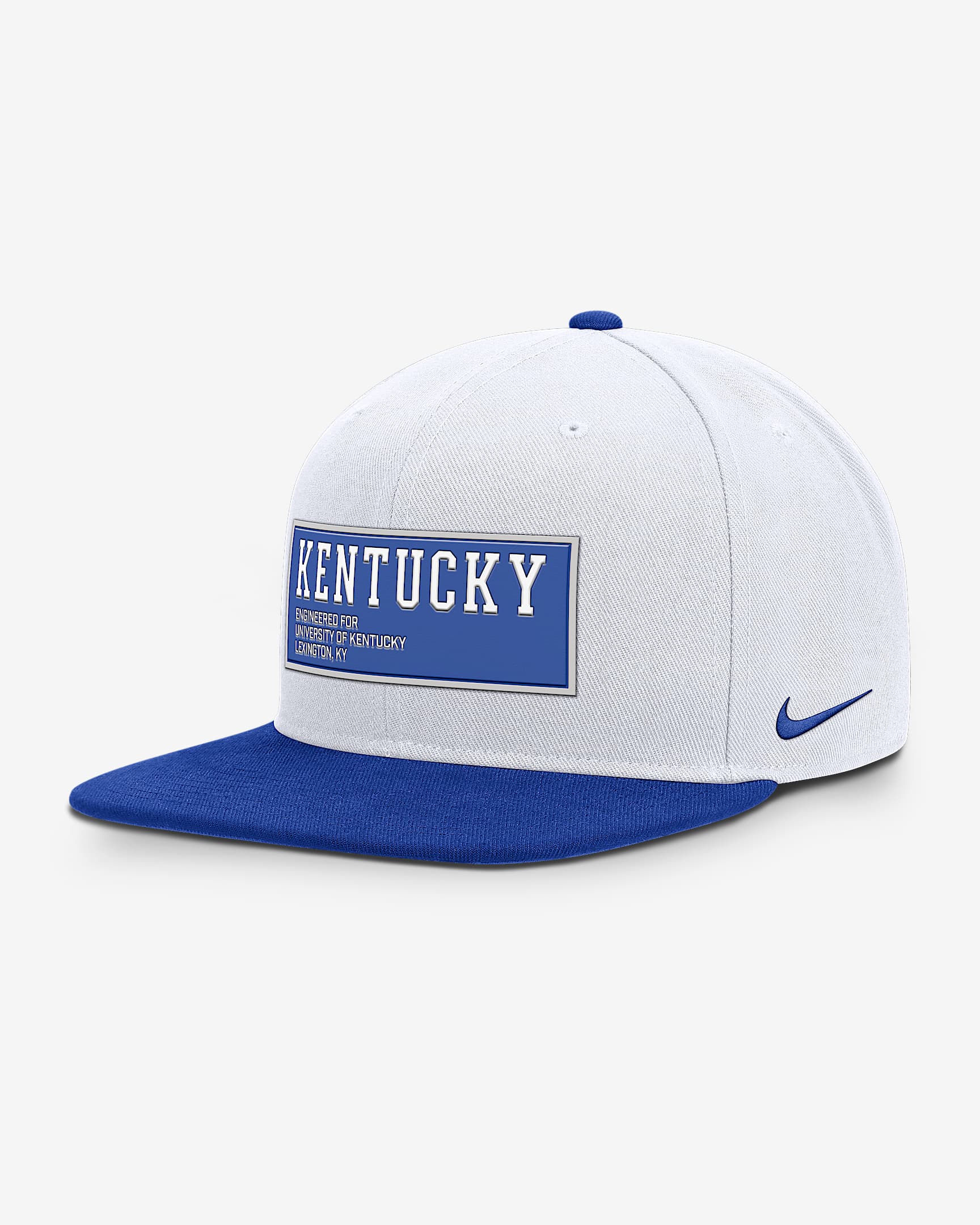 Kentucky On-Field Pro Men's Nike Dri-FIT College Adjustable Hat - White