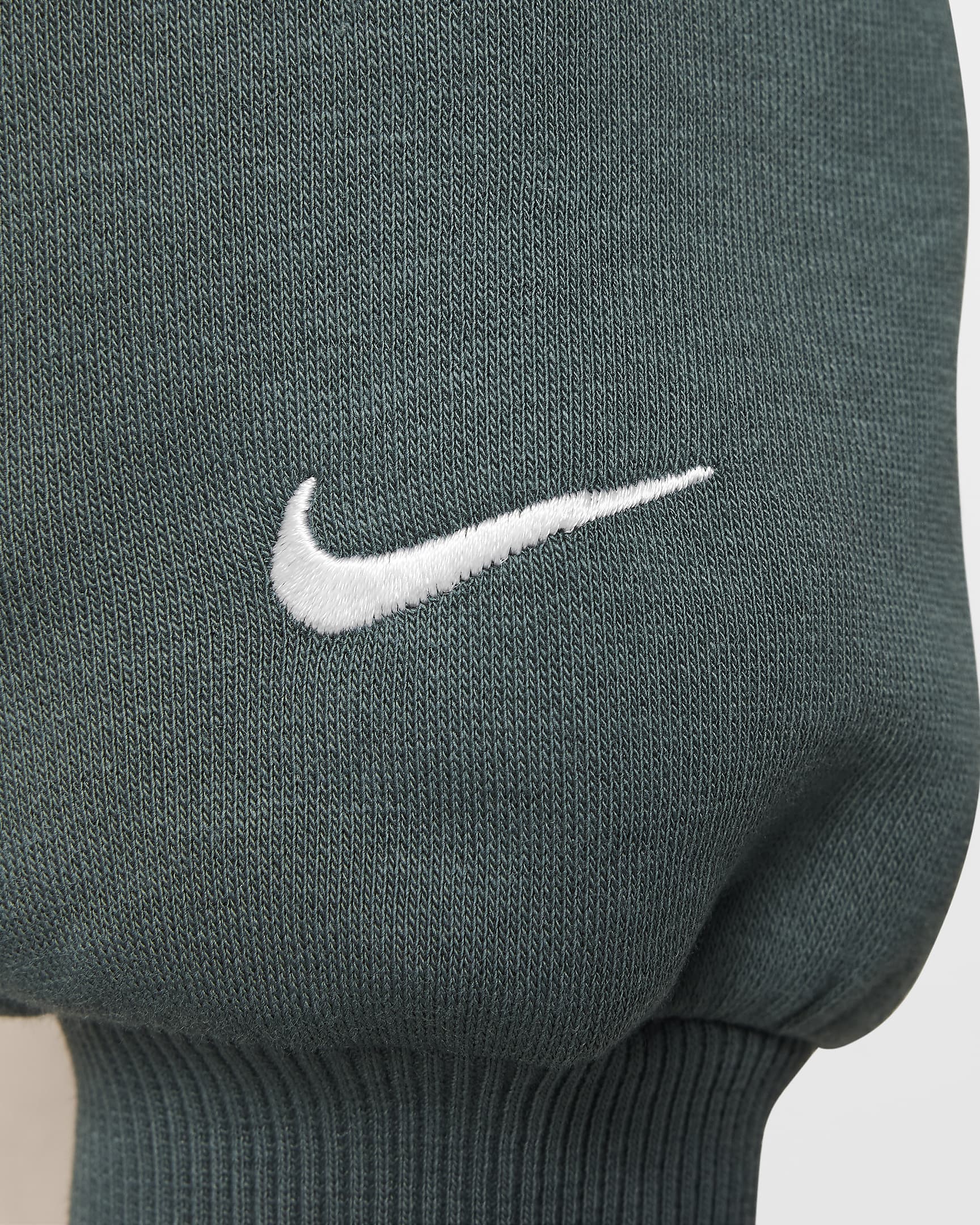 Nike Sportswear Club Fleece Girls' Cardigan - Vintage Green/White