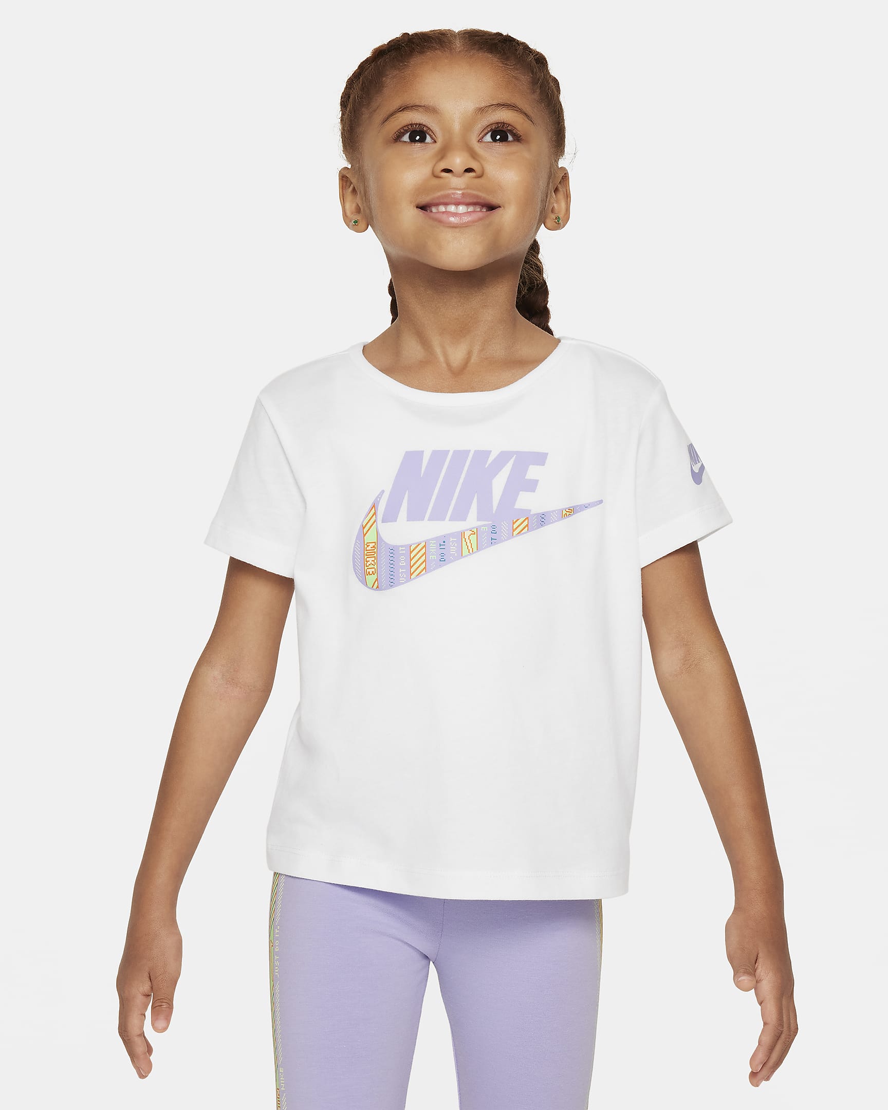 Nike Happy Camper Leggings Set für jüngere Kinder - Hydrangeas