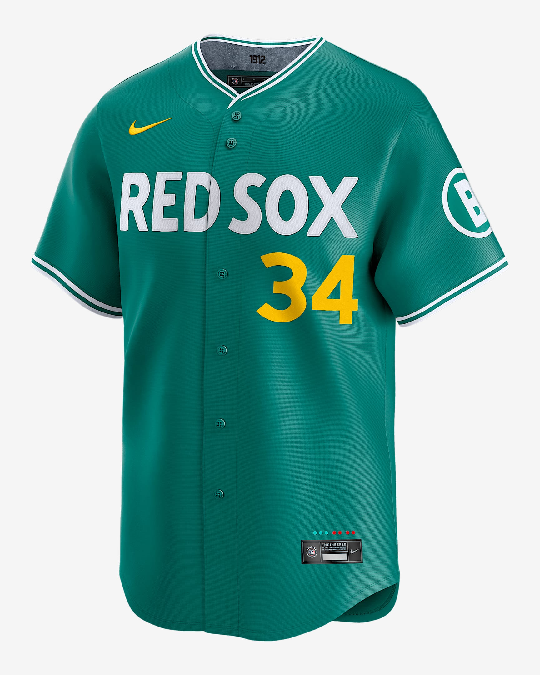 David Ortiz Boston Red Sox City Connect Men’s Nike Dri-FIT ADV MLB Limited Jersey - Green