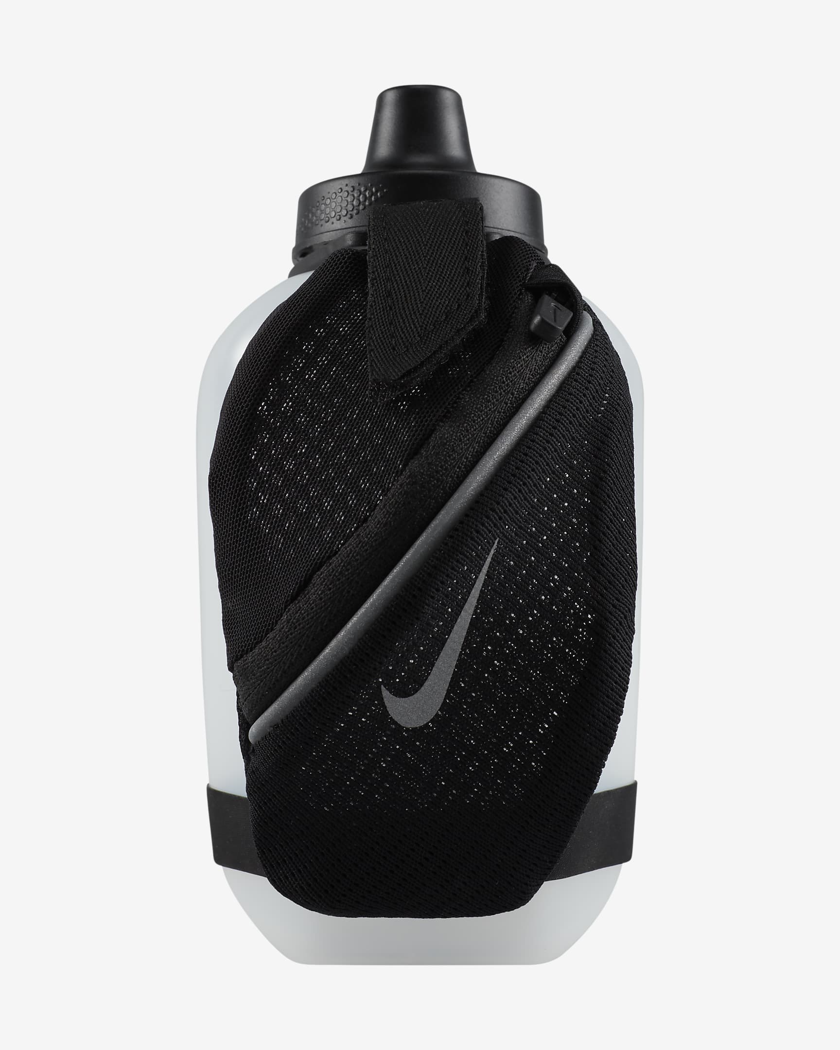 Nike 12 oz Stride Handheld Water Bottle - Black