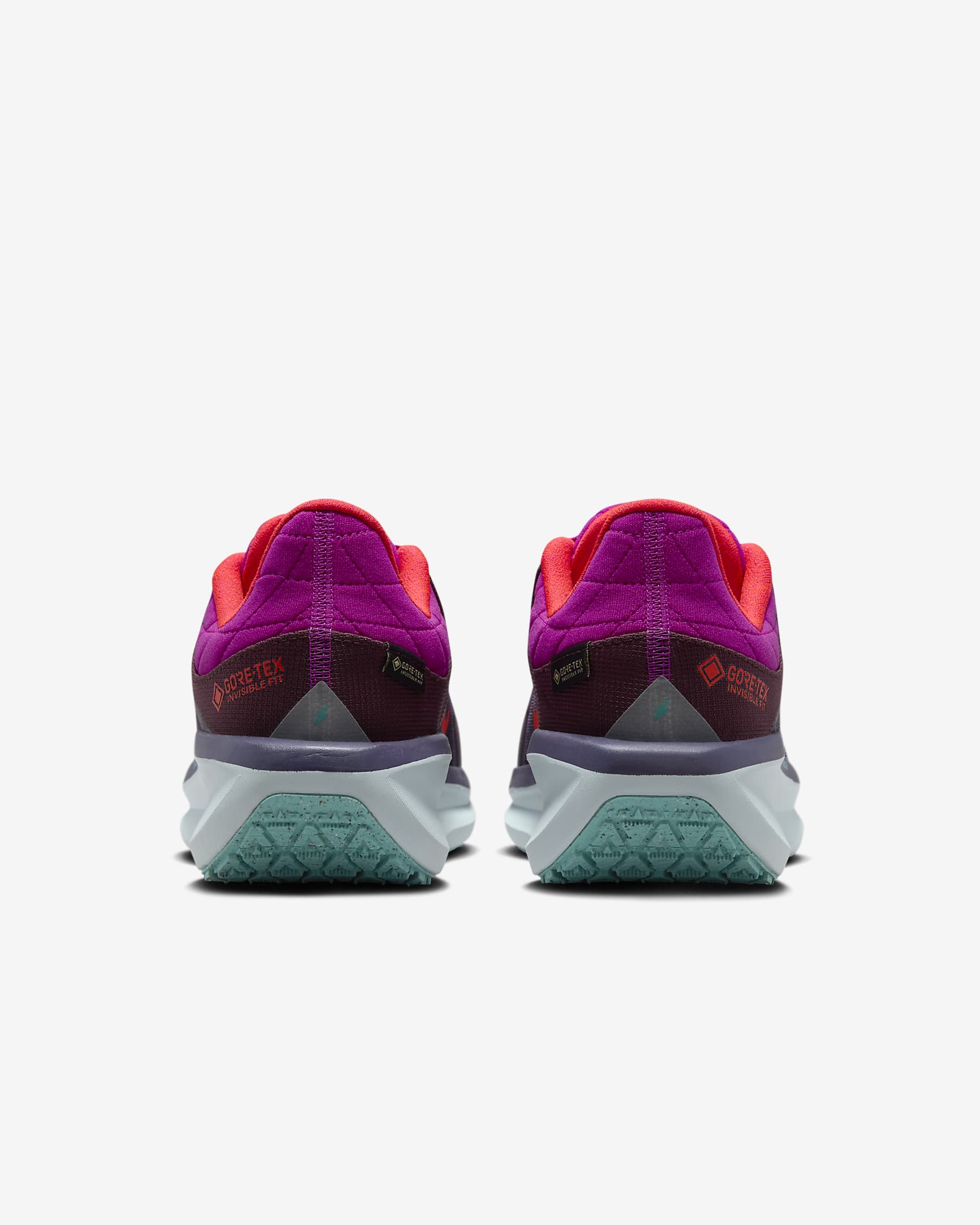 Nike Winflo 11 GORE-TEX SE Women's Waterproof Road Running Shoes - Vivid Grape/Dark Raisin/Green Frost/Bright Crimson