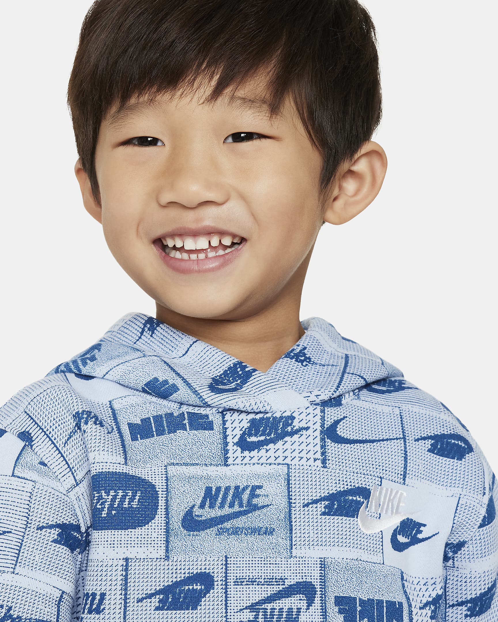 Nike Sportswear Club Toddler Hoodie - Armory Blue