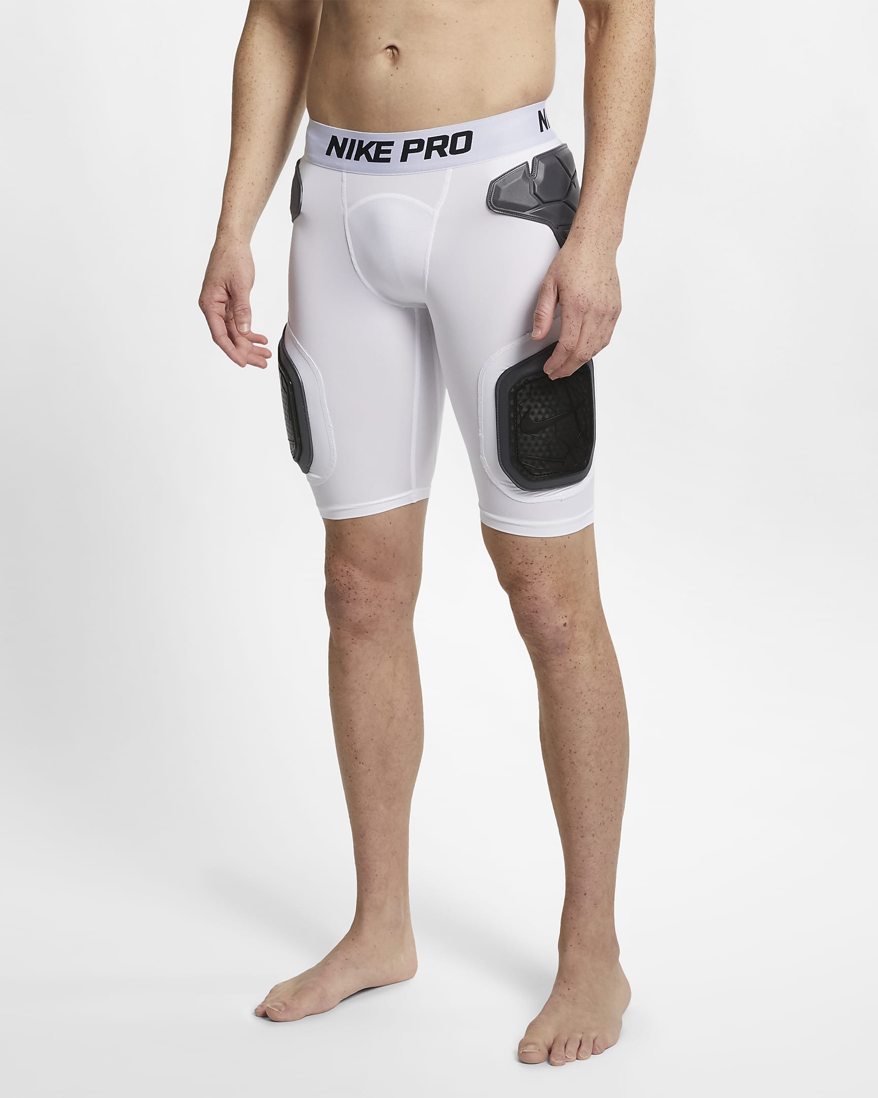Nike Pro HyperStrong Men's Shorts - White/Black