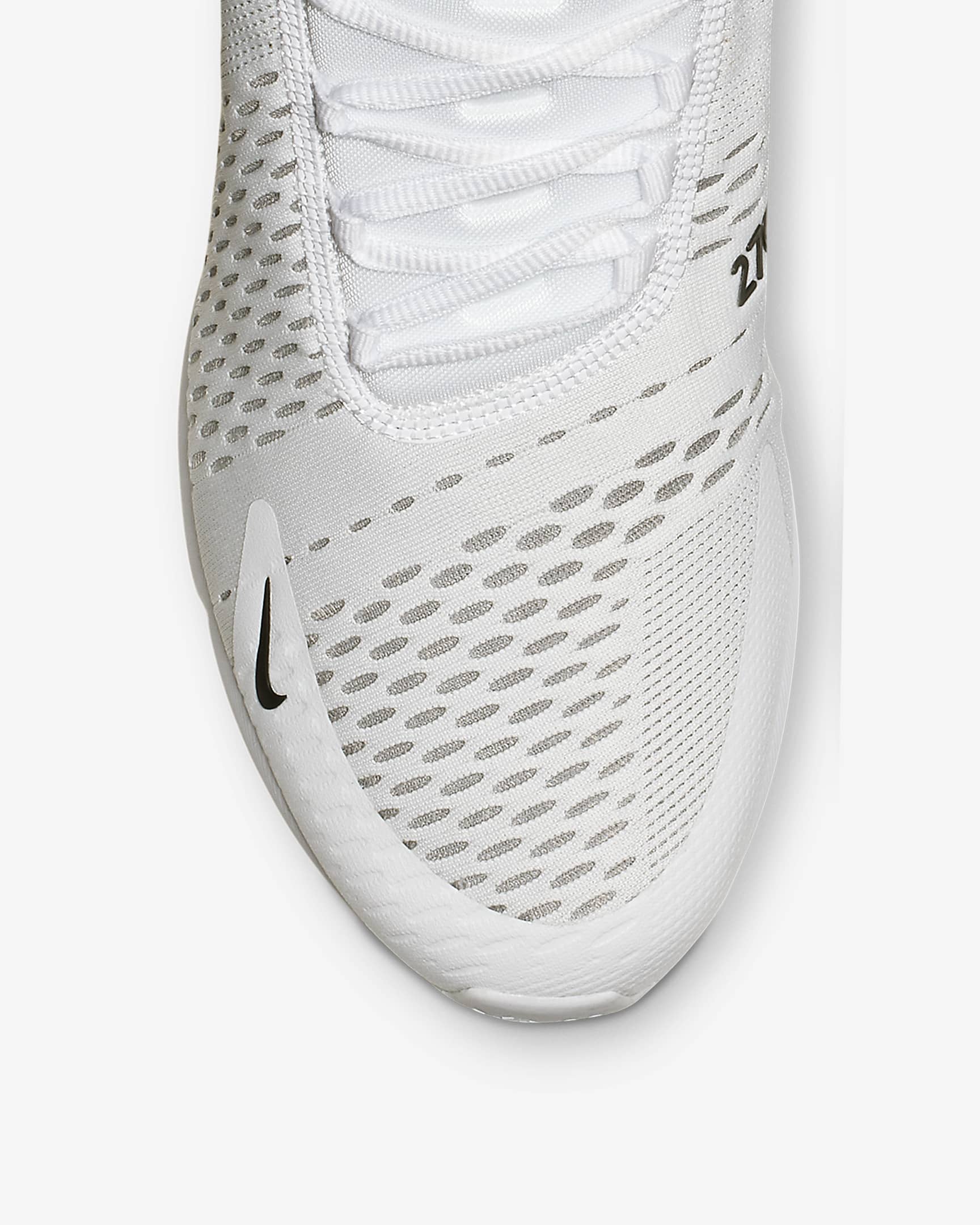 Tenis para hombre Nike Air Max 270 - Blanco/Blanco/Negro