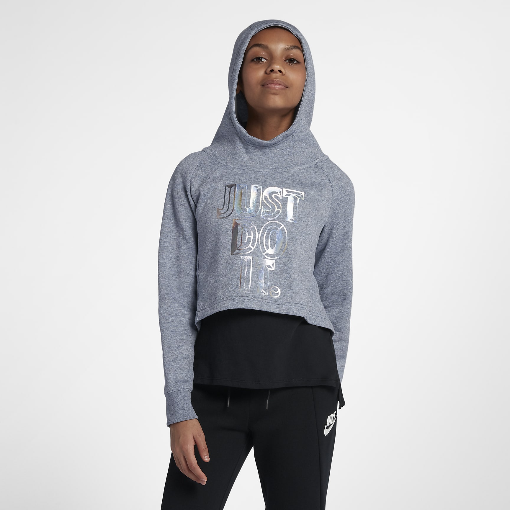 Nike Sportswear Older Kids' (Girls') JDI Cropped Hoodie. Nike ZA