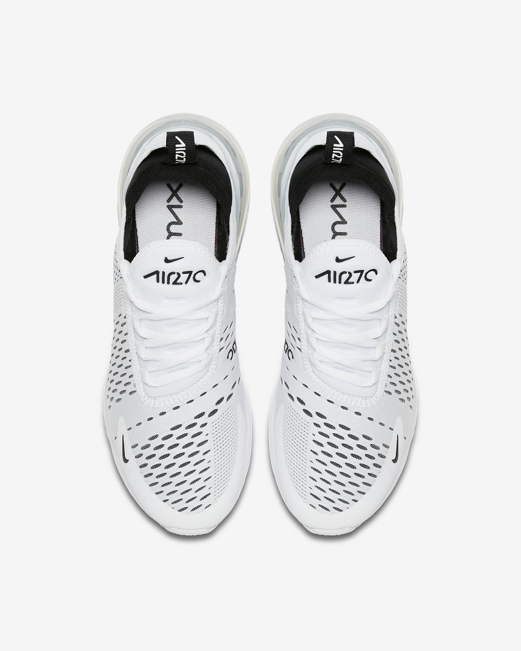 Nike Air Max 270 Women's Shoes - White/White/Black