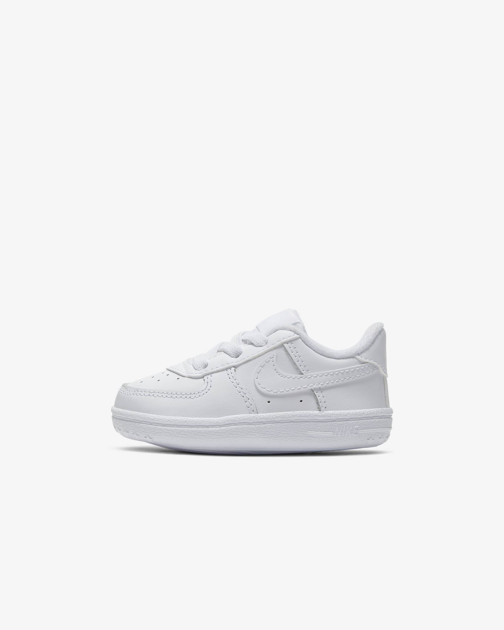 Chausson Nike Force 1 Crib pour bébé - Blanc/Blanc/Blanc