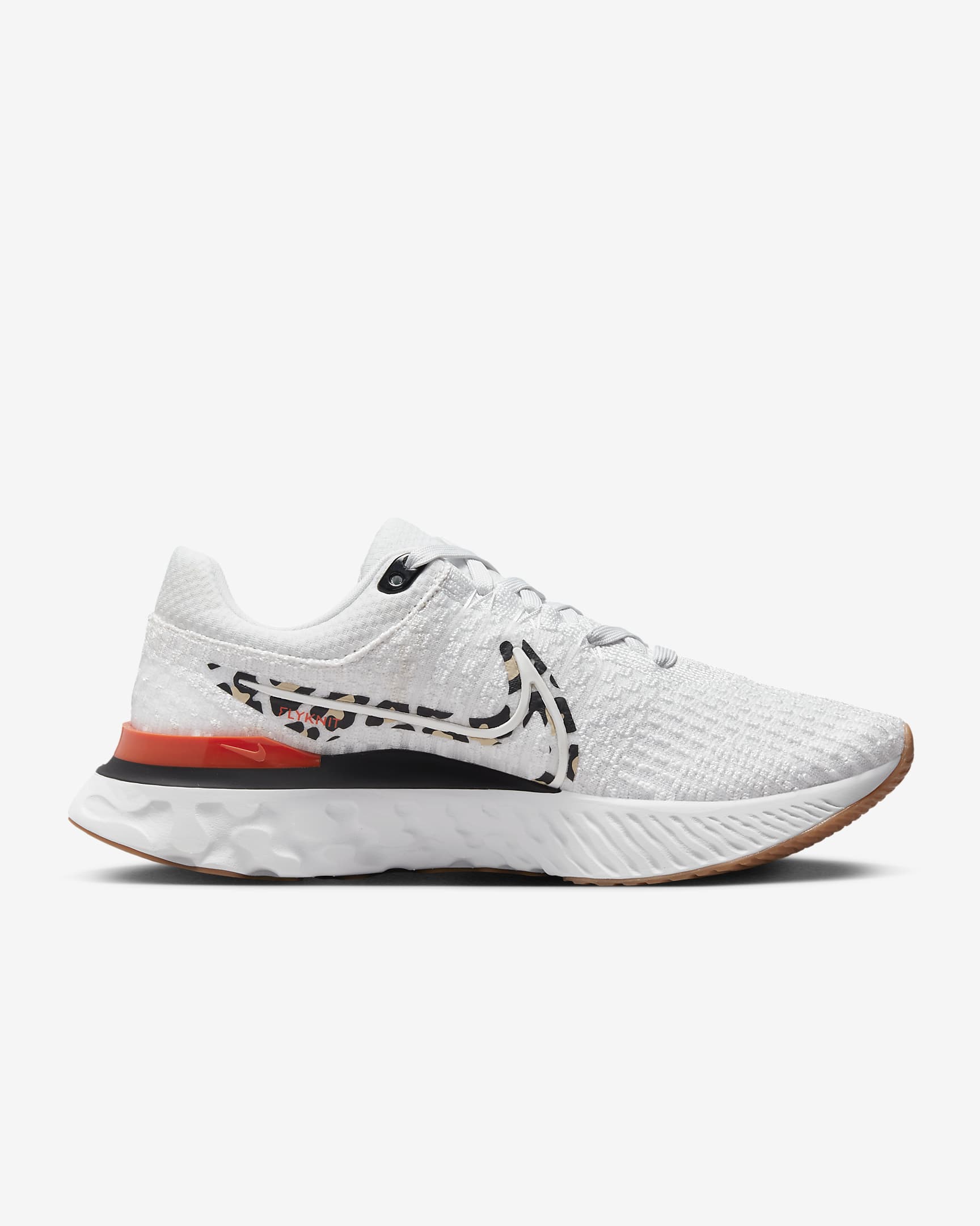 Nike React Infinity 3 Women's Road Running Shoes - Platinum Tint/Team Orange/Black/Metallic Summit White