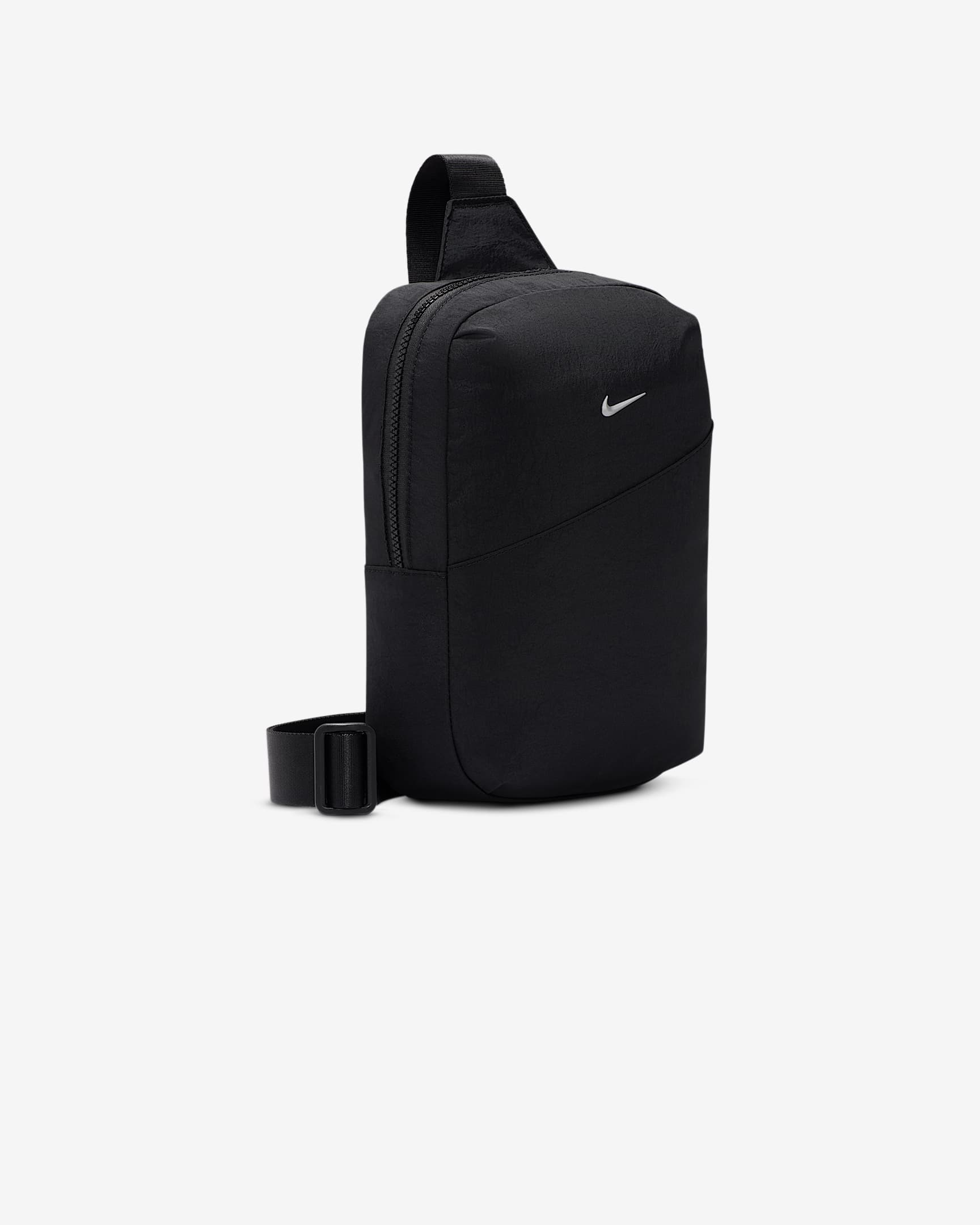 Nike Aura Crossbody Bag (5L) - Black/Black/Matte Silver