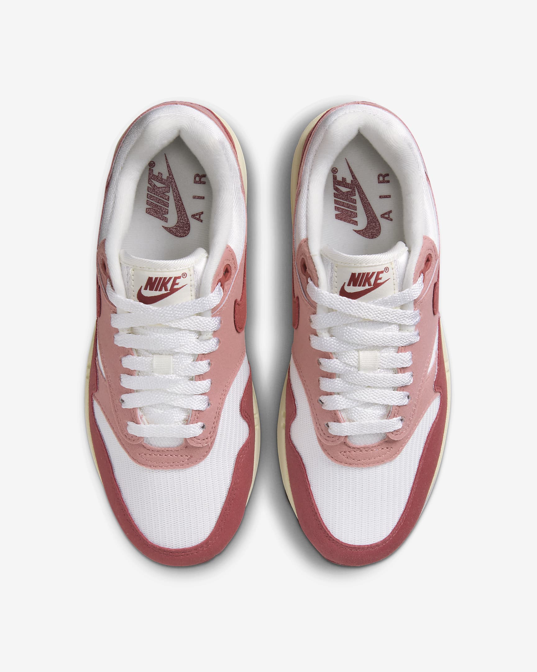 Nike Air Max 1 Women's Shoes - Sail/Red Stardust/Coconut Milk/Cedar