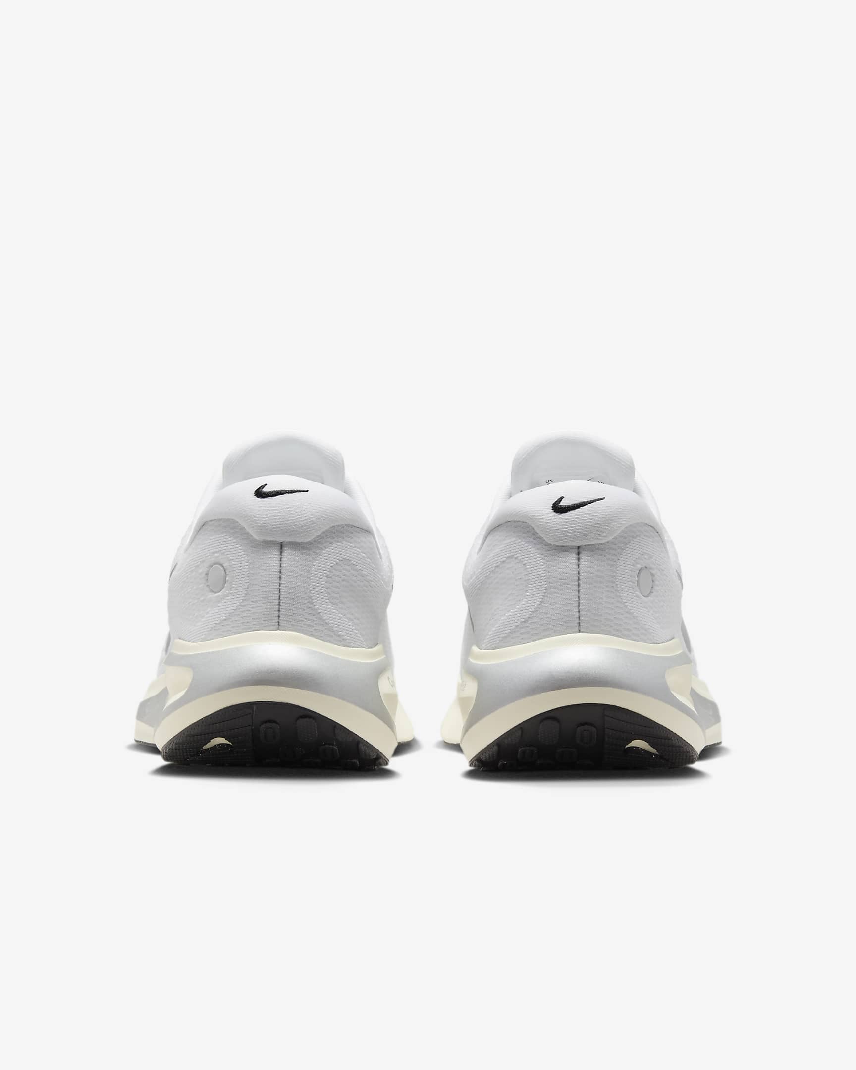 Nike Journey Run Women's Road Running Shoes - White/Platinum Tint/Coconut Milk/Metallic Silver