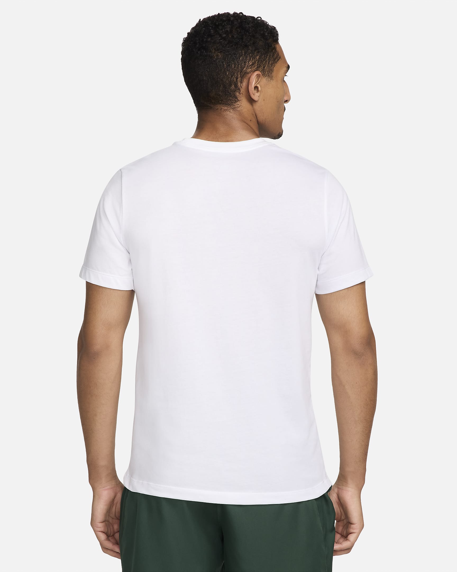 NikeCourt Men's Dri-FIT Tennis T-Shirt - White