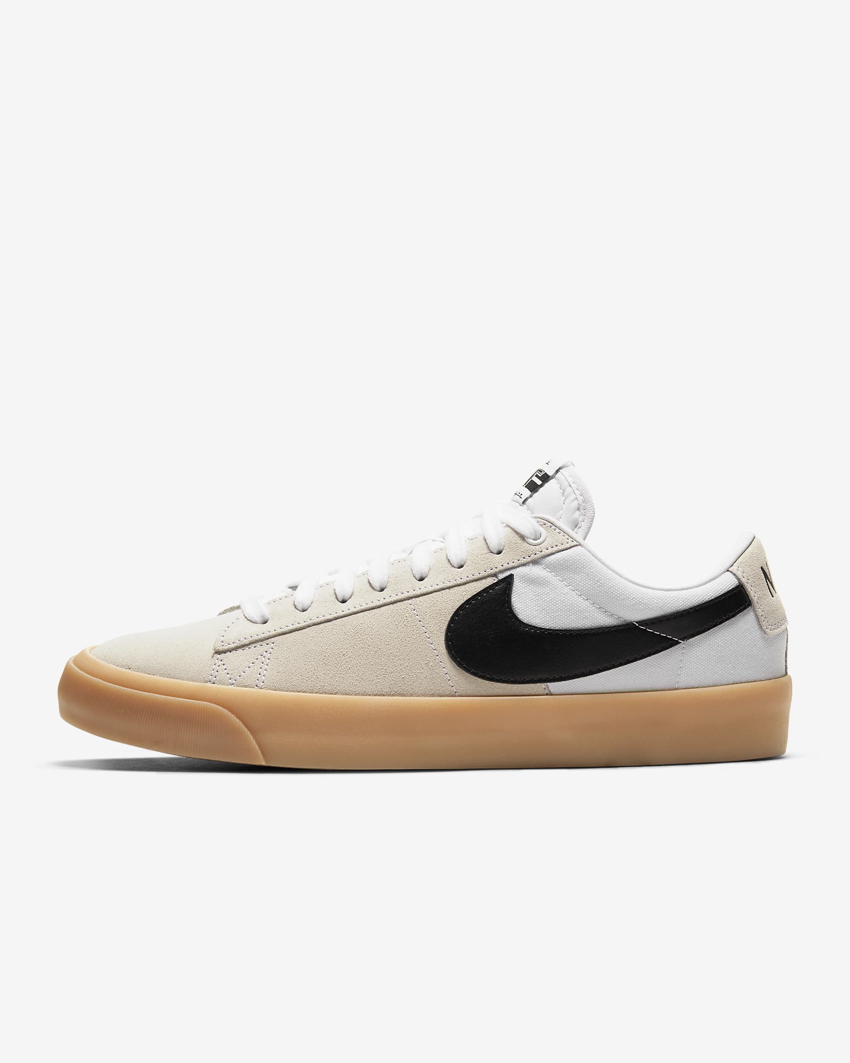 Nike SB Zoom Blazer Low Pro GT Skateboardschuh - Weiß/Weiß/Weiß/Schwarz