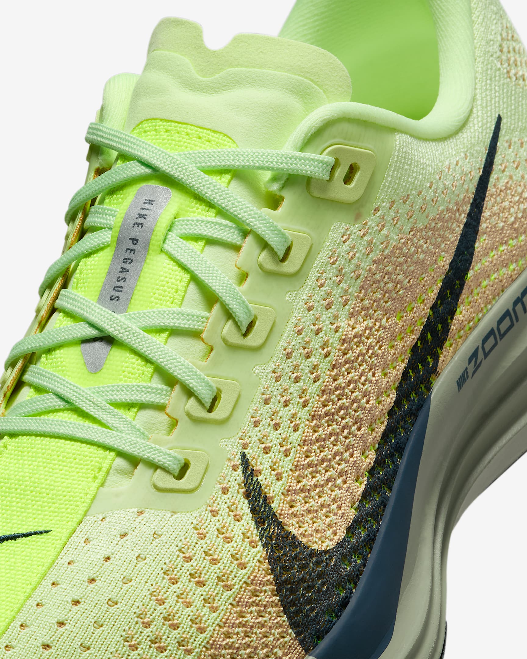 Nike Pegasus Plus Women's Road Running Shoes - Barely Volt/Sesame/Jade Horizon/Armoury Navy